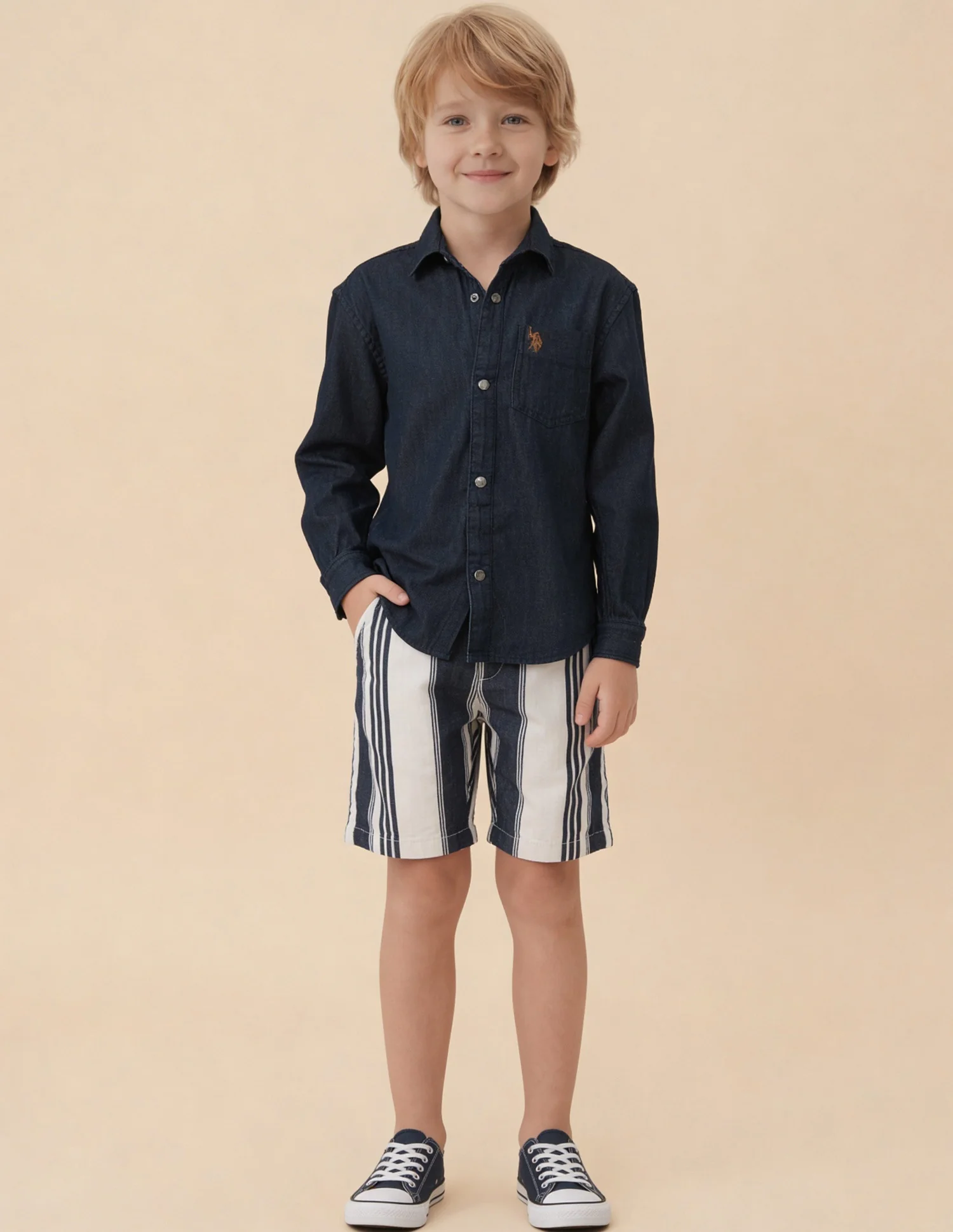 Solid Twill Weave Shirt - Image 3