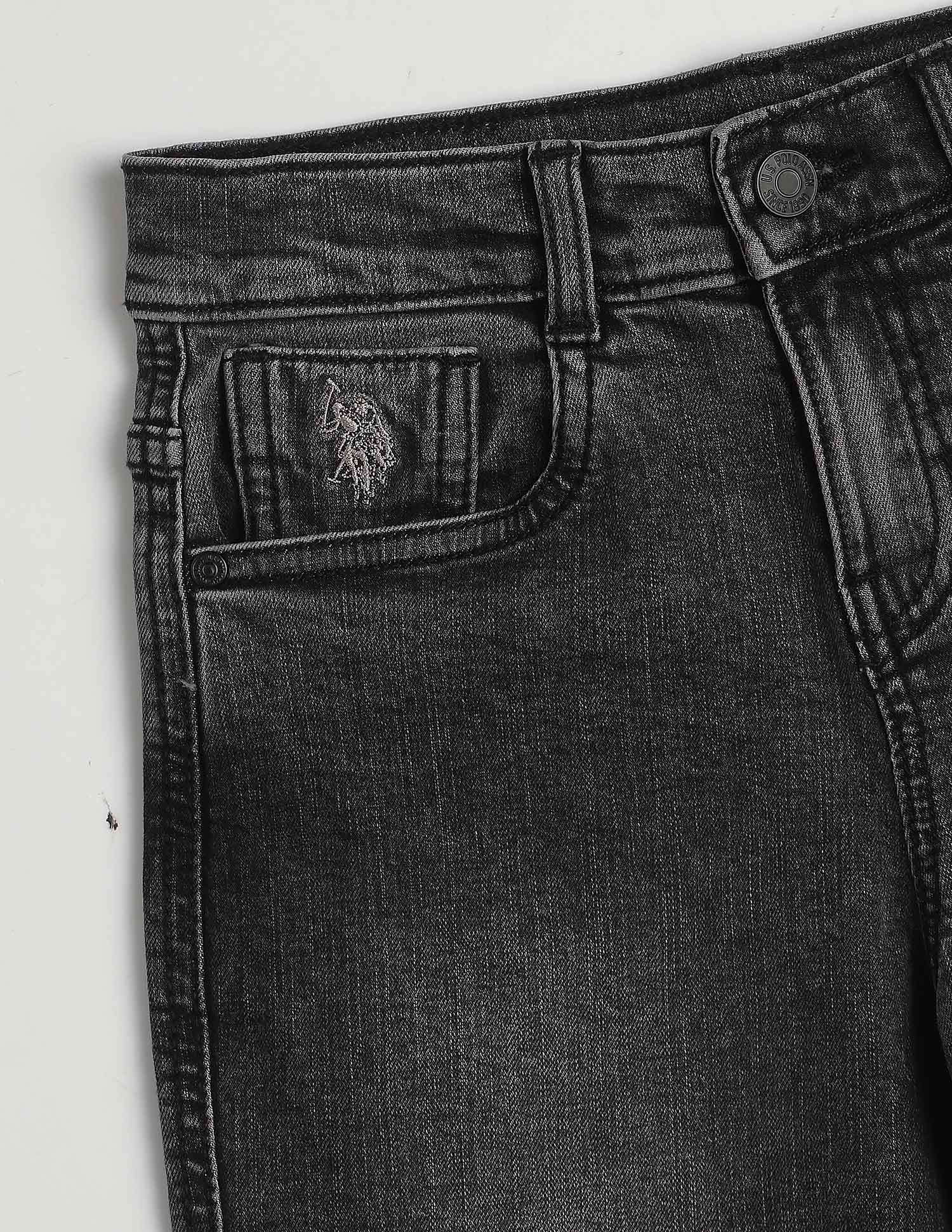 Stone Washed Baggy Fit Jeans - Image 2
