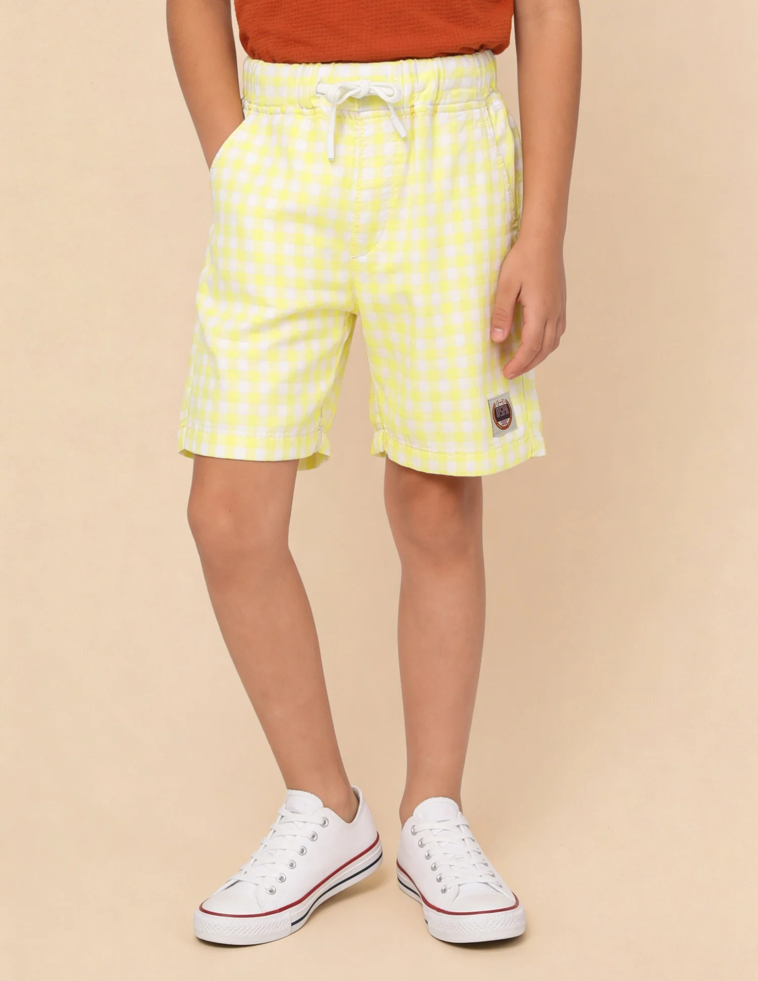 Tartan Check Relaxed Fit Shorts - Image 3
