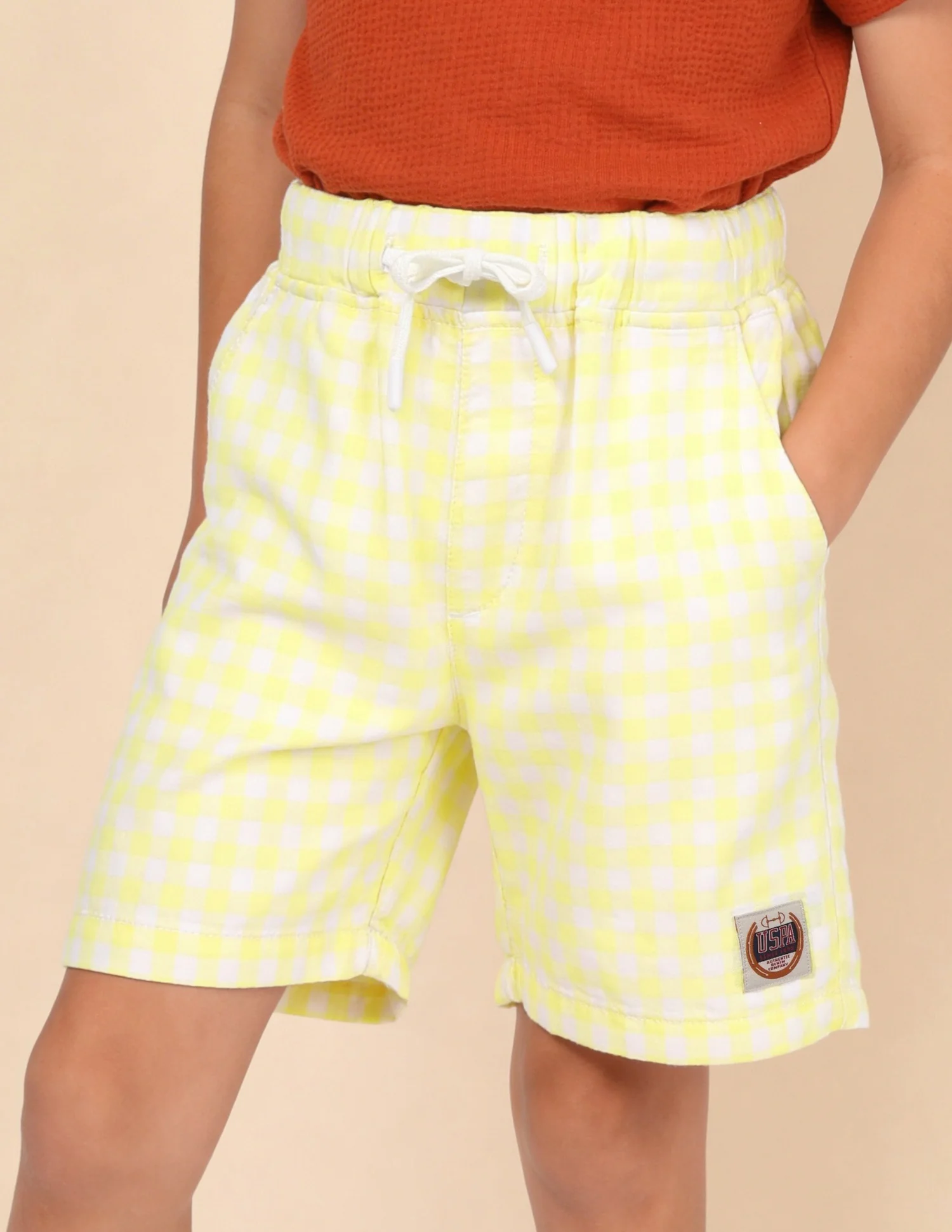 Tartan Check Relaxed Fit Shorts - Image 5