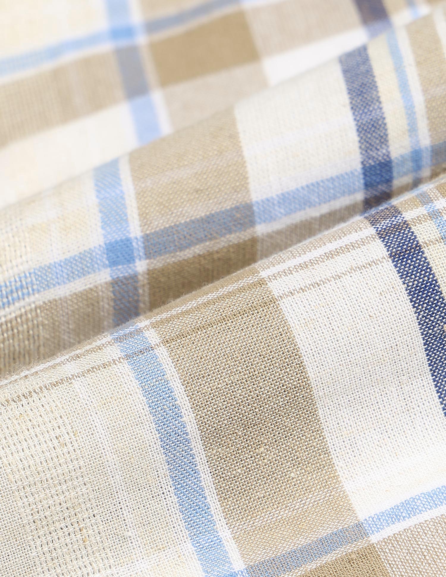 Tartan Checked Dobby Shirt - Image 2