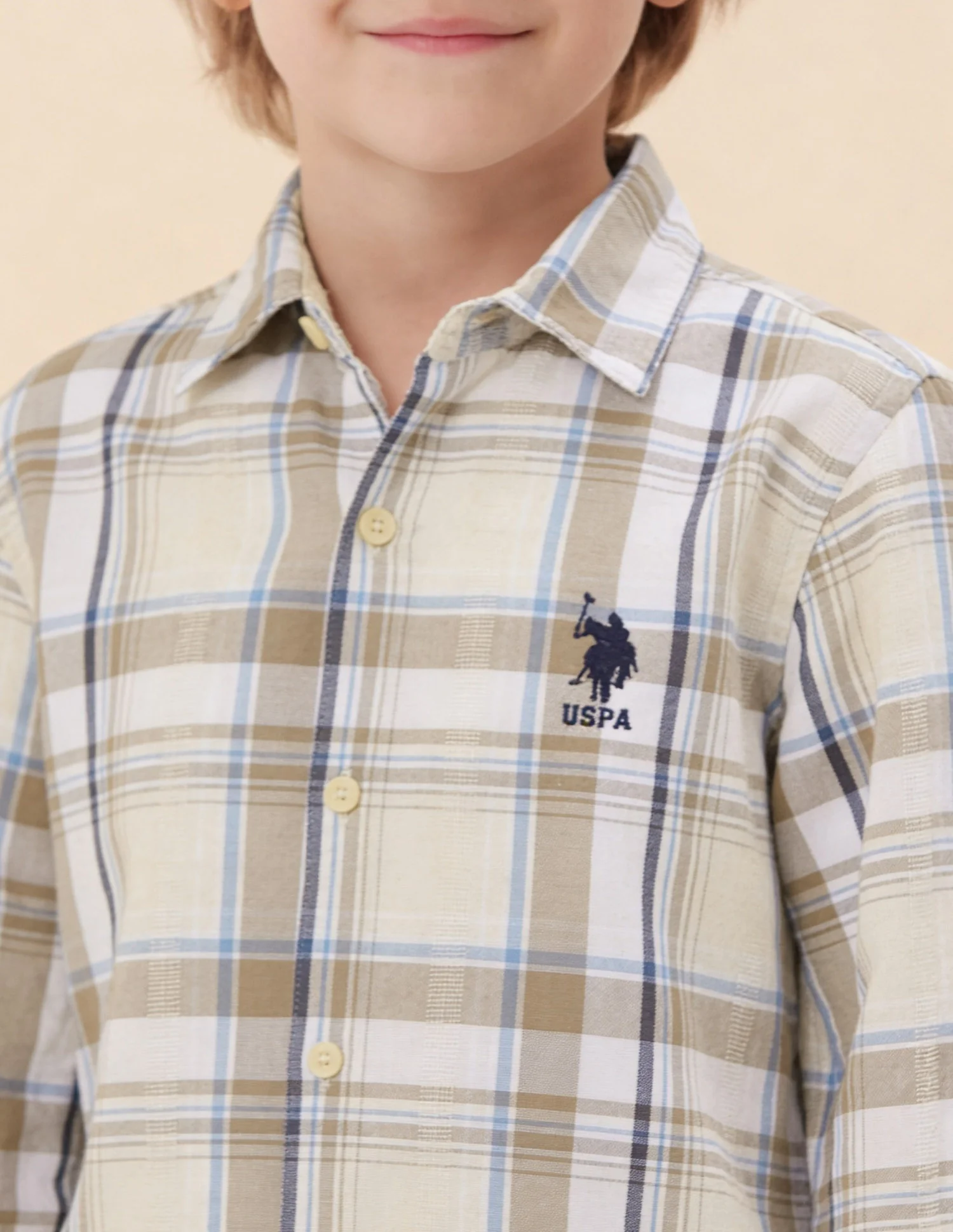 Tartan Checked Dobby Shirt - Image 6