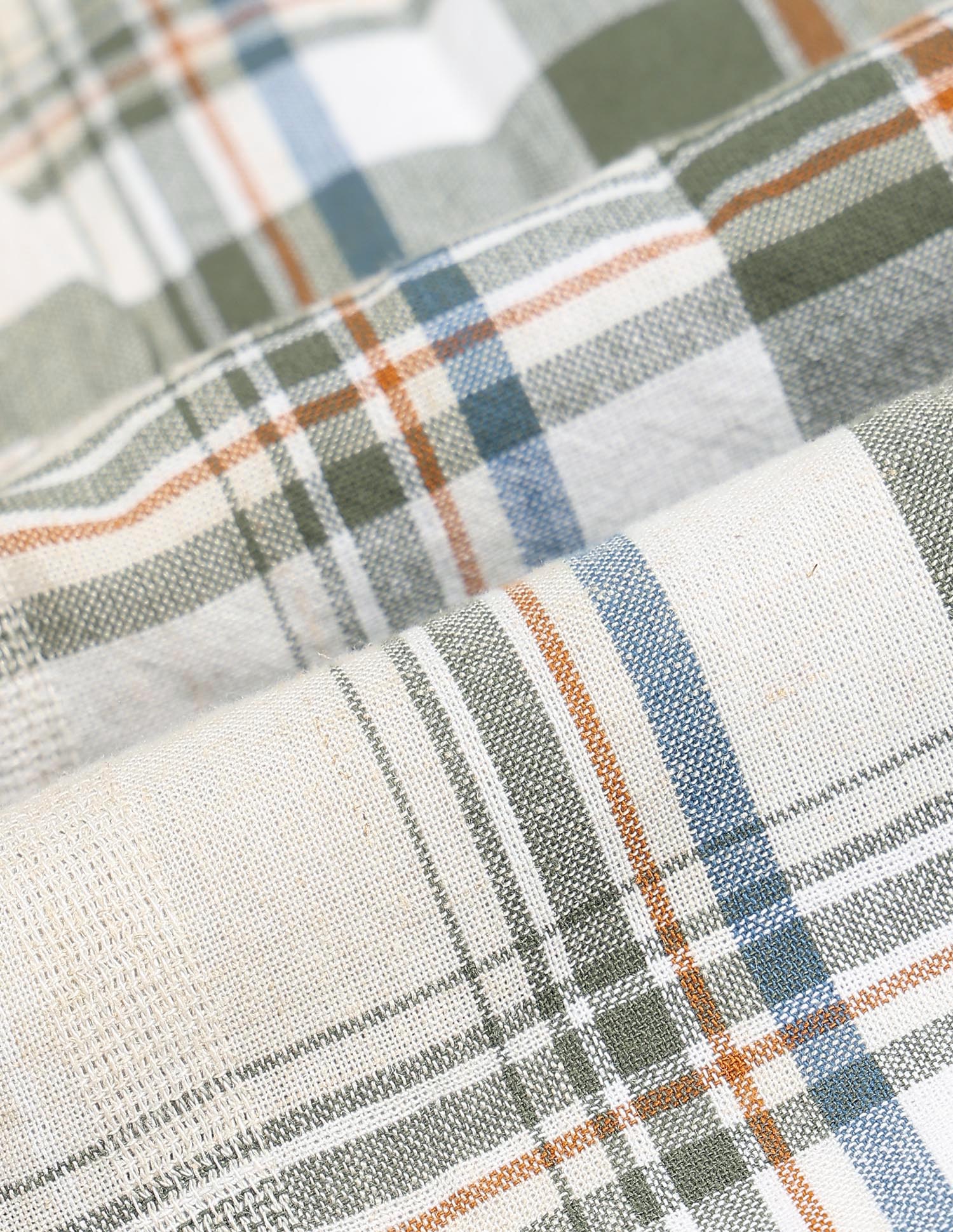 Tartan Checked Dobby Shirt - Image 2