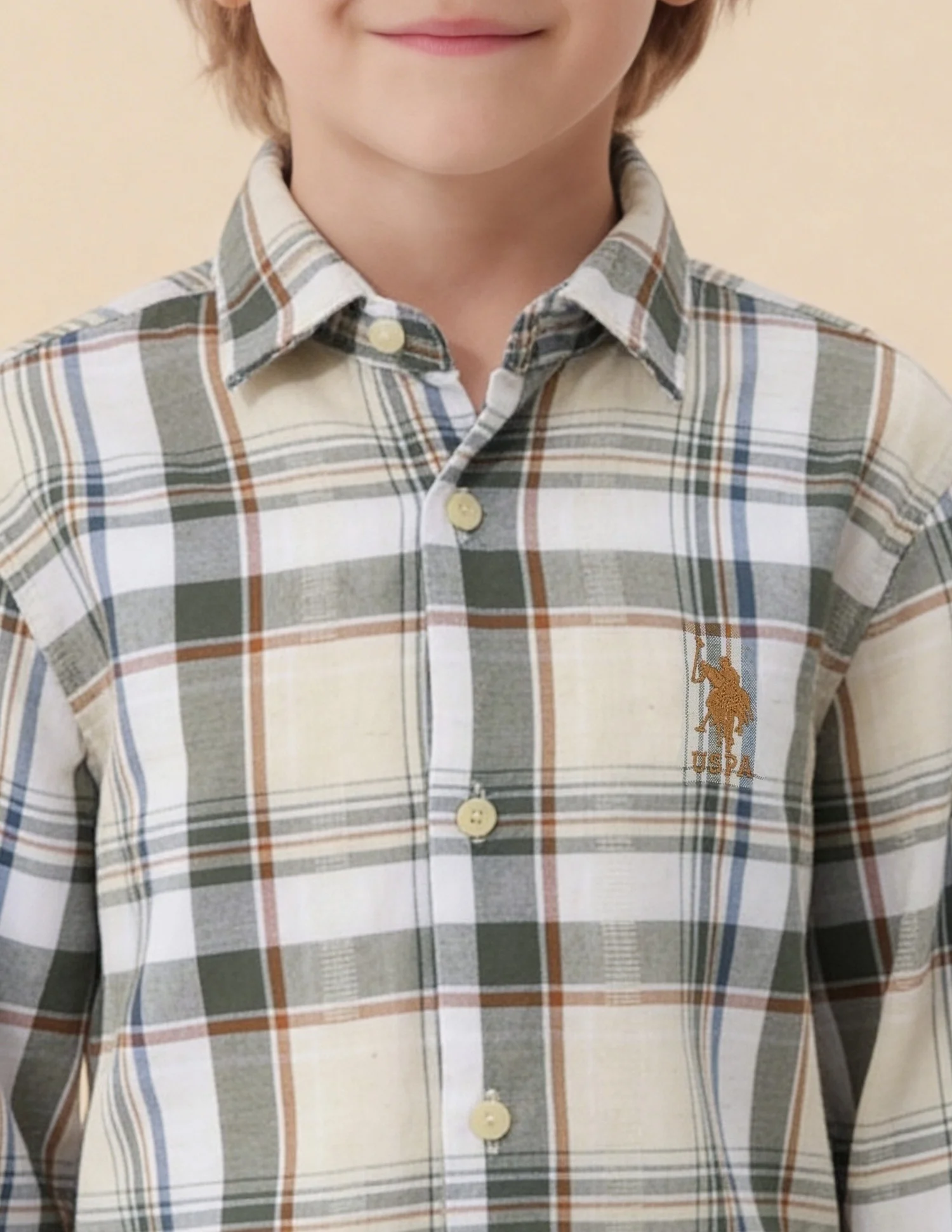 Tartan Checked Dobby Shirt - Image 6