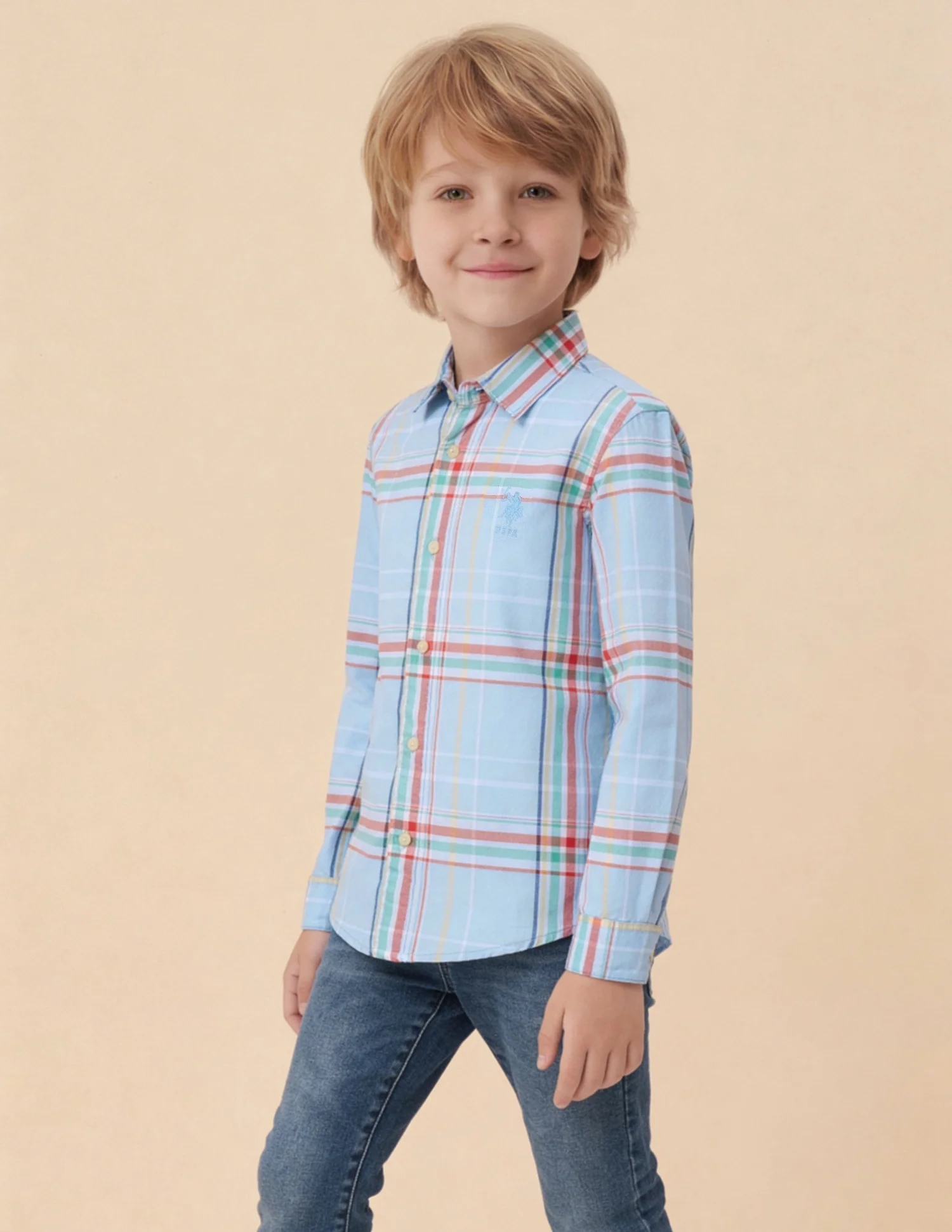 Tartan Checked Oxford Shirt - Image 4