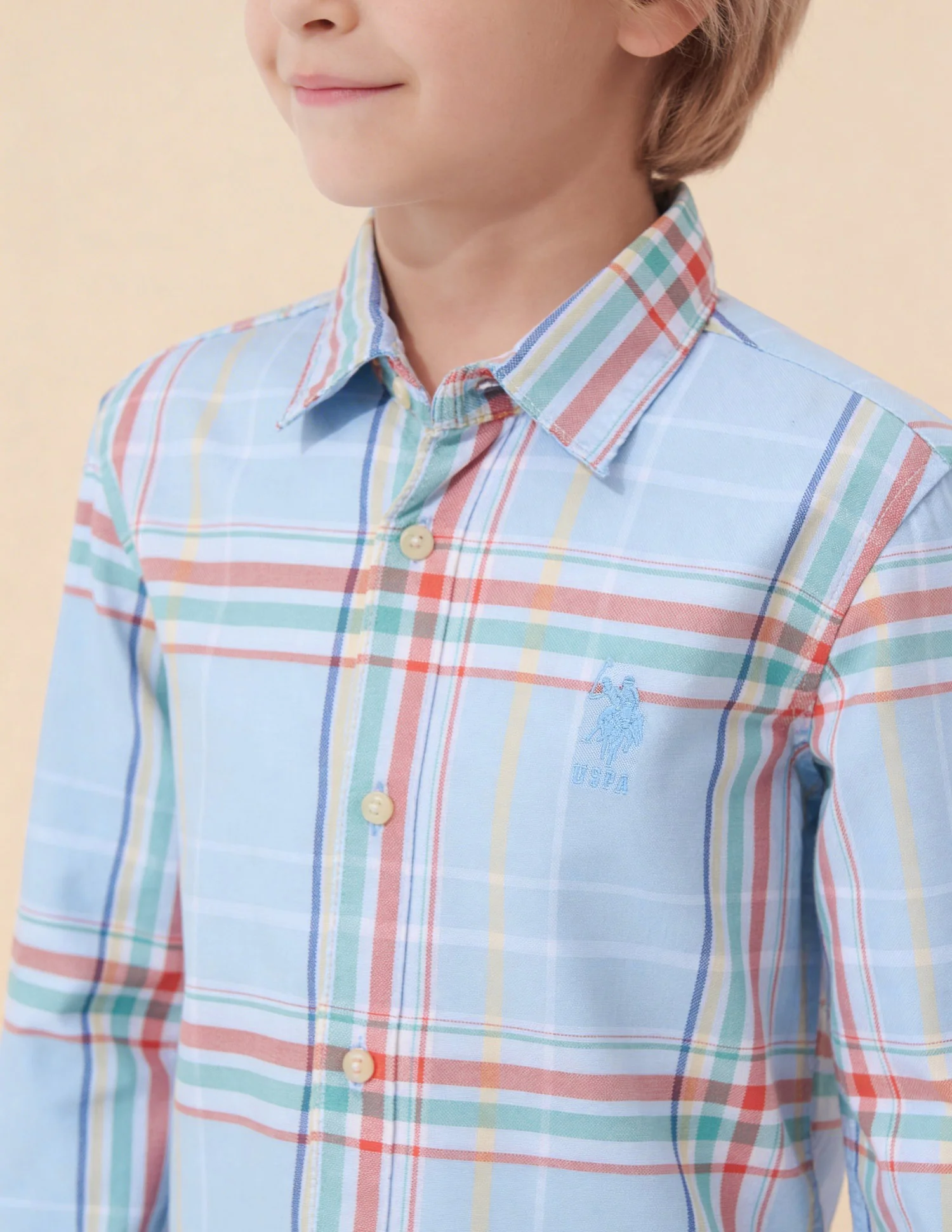 Tartan Checked Oxford Shirt - Image 6