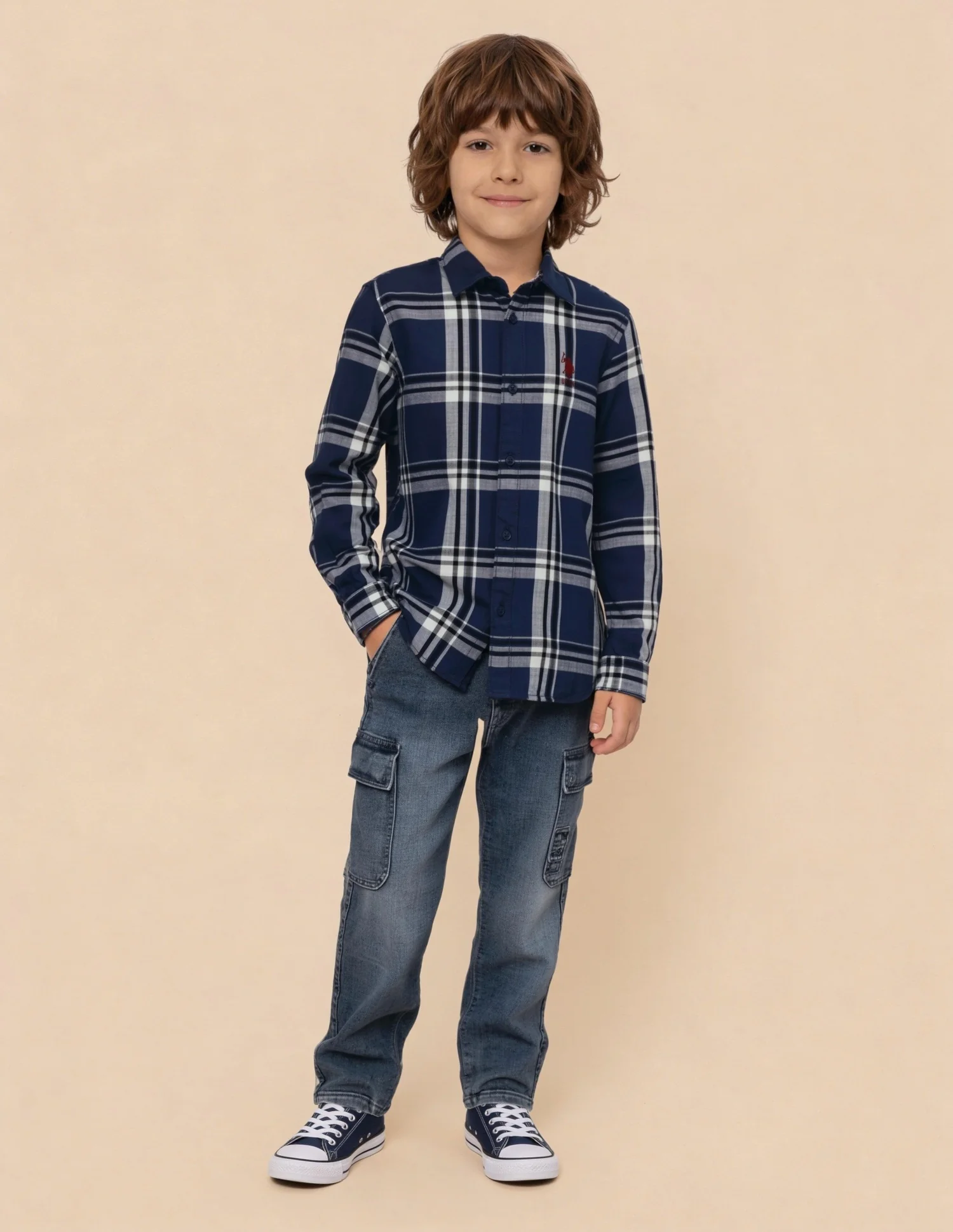 Tartan Checked Twill Shirt - Image 3