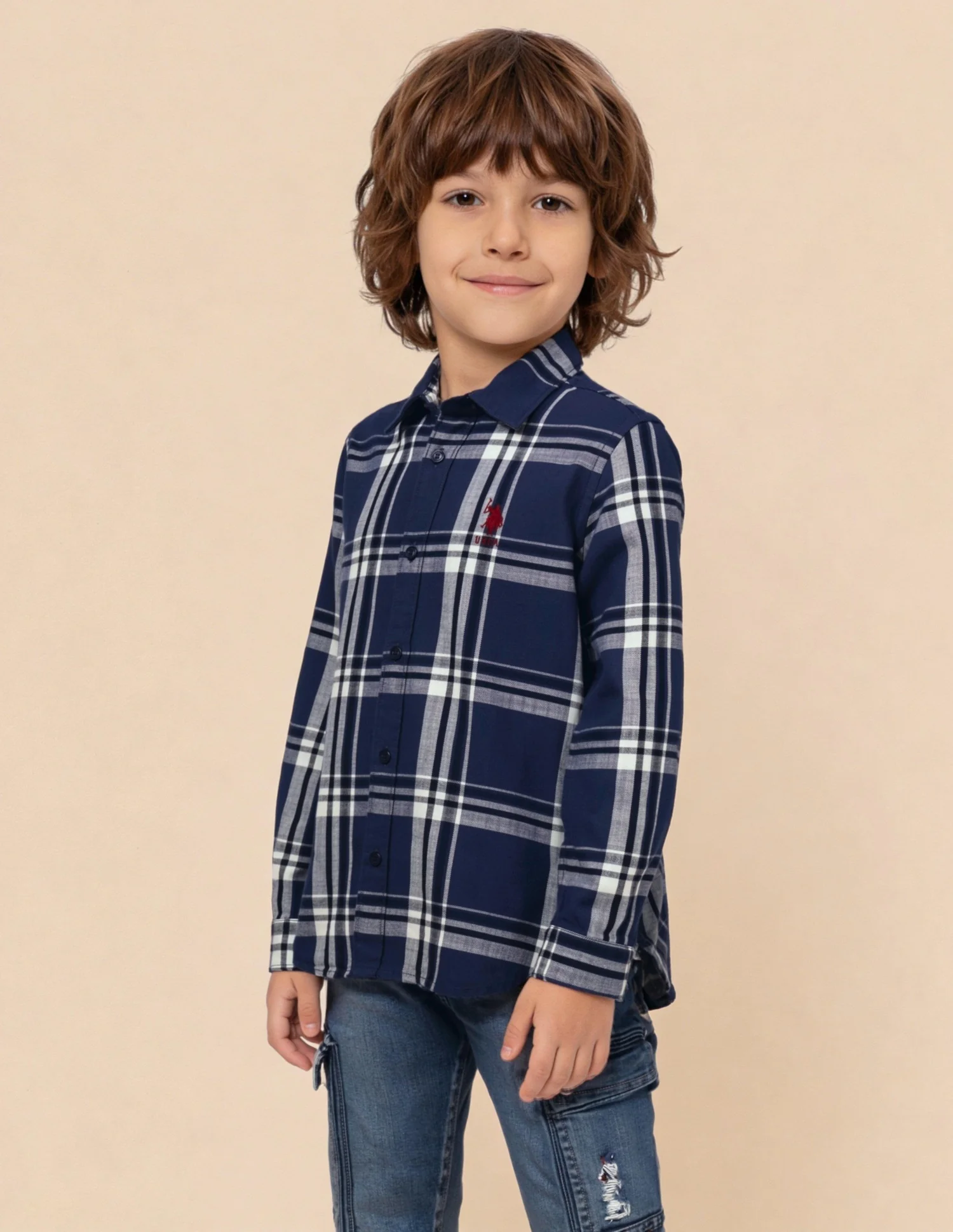 Tartan Checked Twill Shirt - Image 4