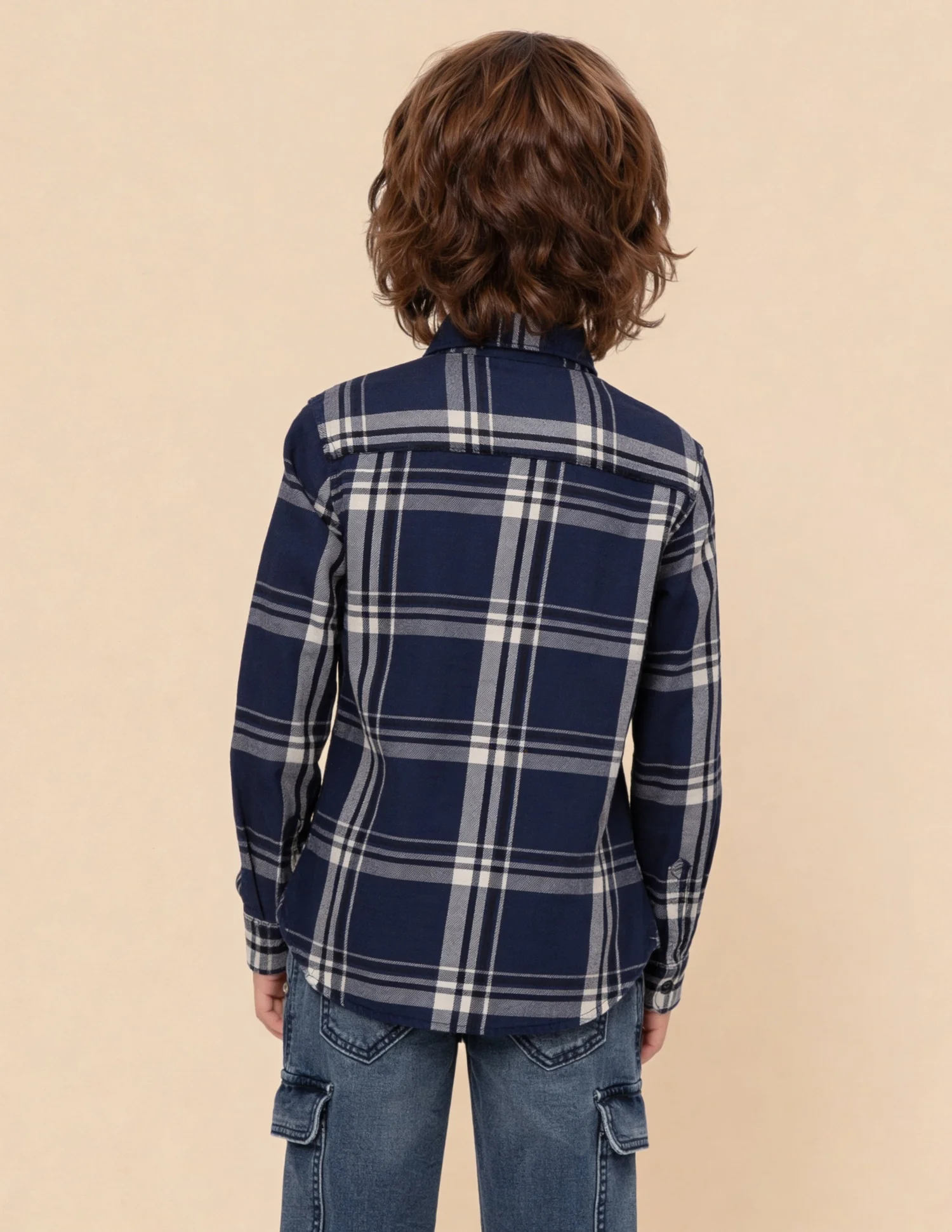 Tartan Checked Twill Shirt - Image 5