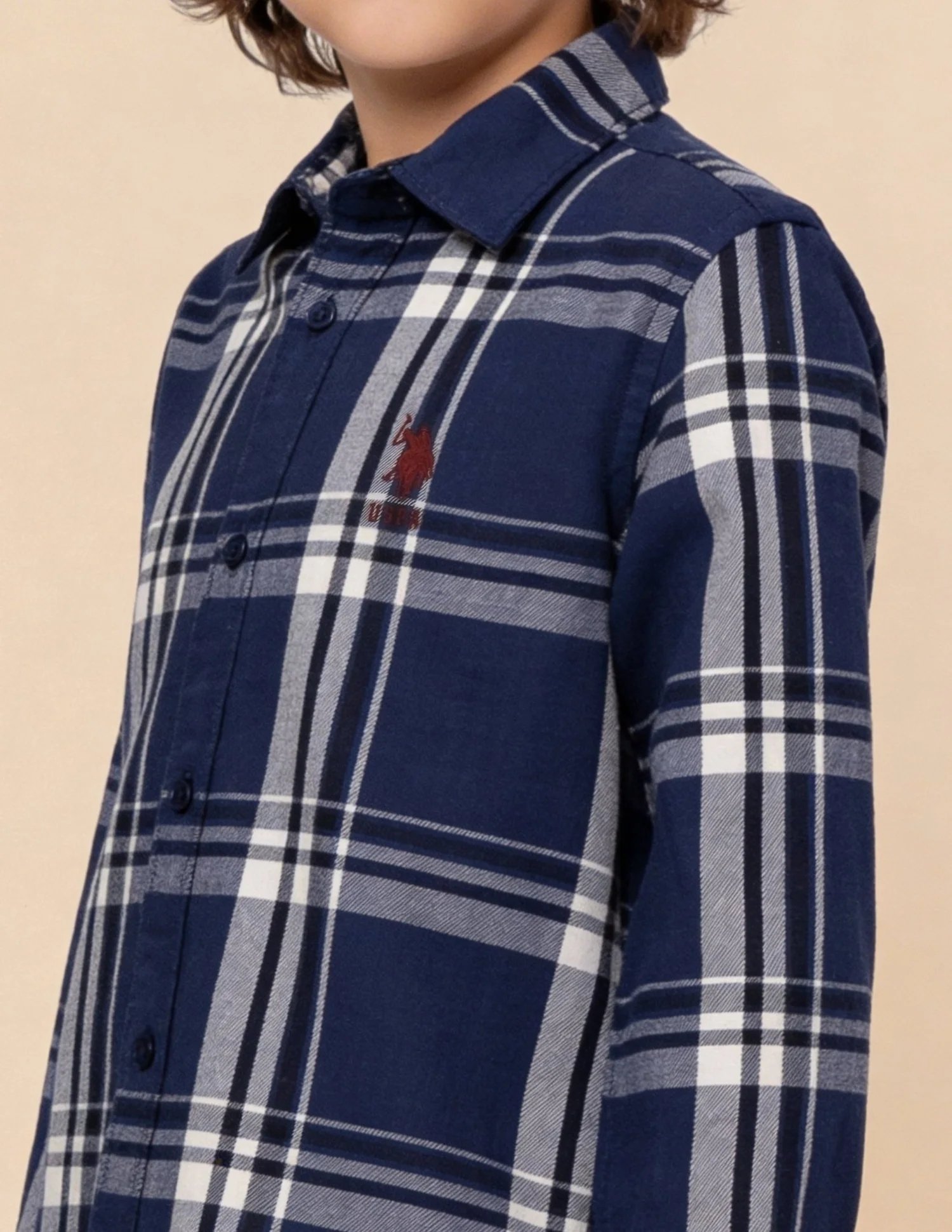 Tartan Checked Twill Shirt - Image 6