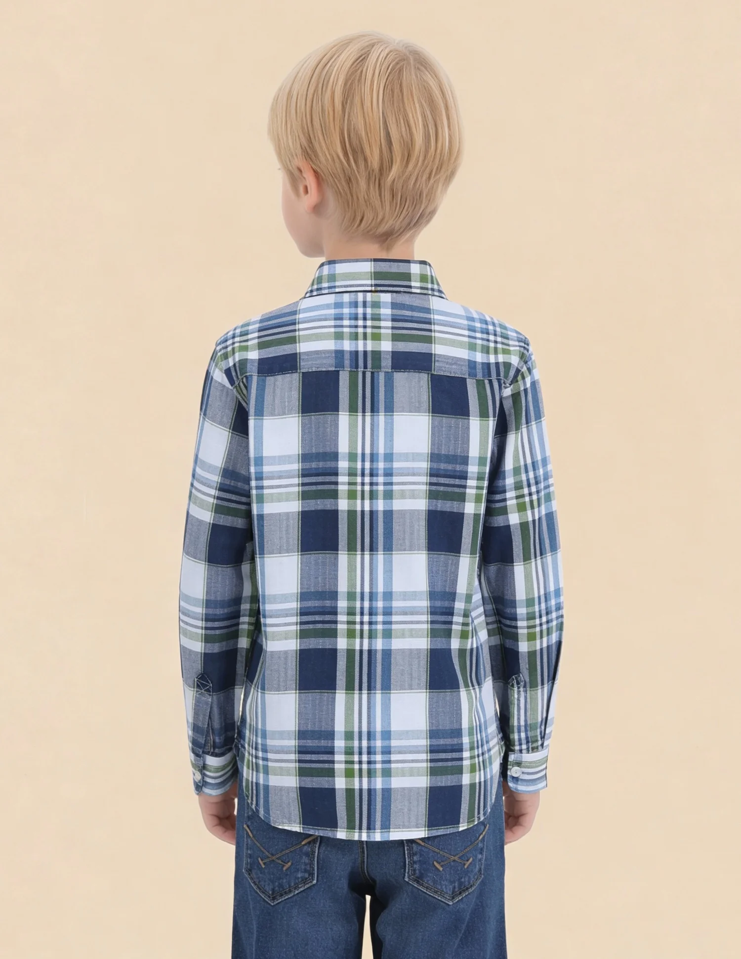 Tartan Checked Twill Shirt - Image 5