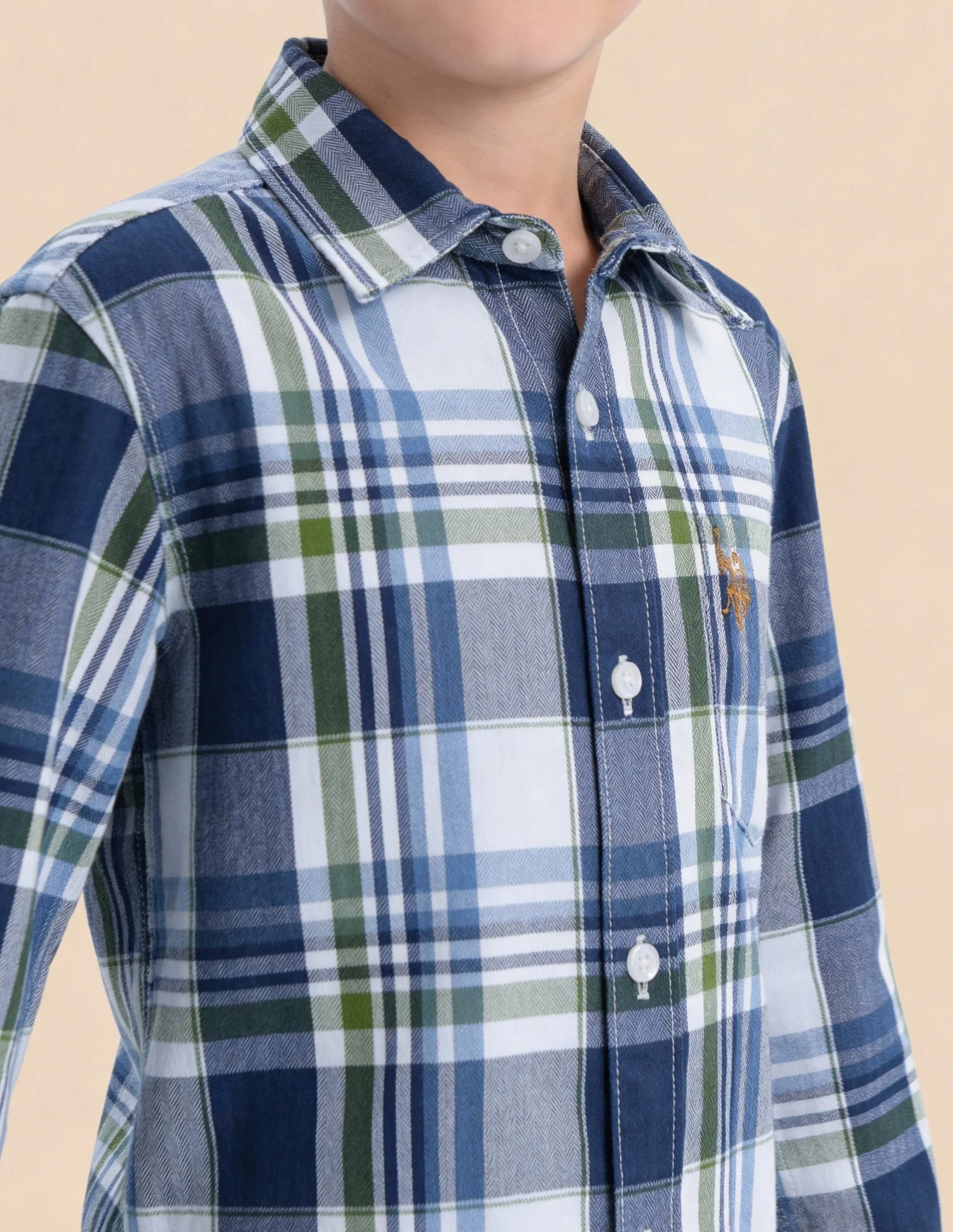Tartan Checked Twill Shirt - Image 6