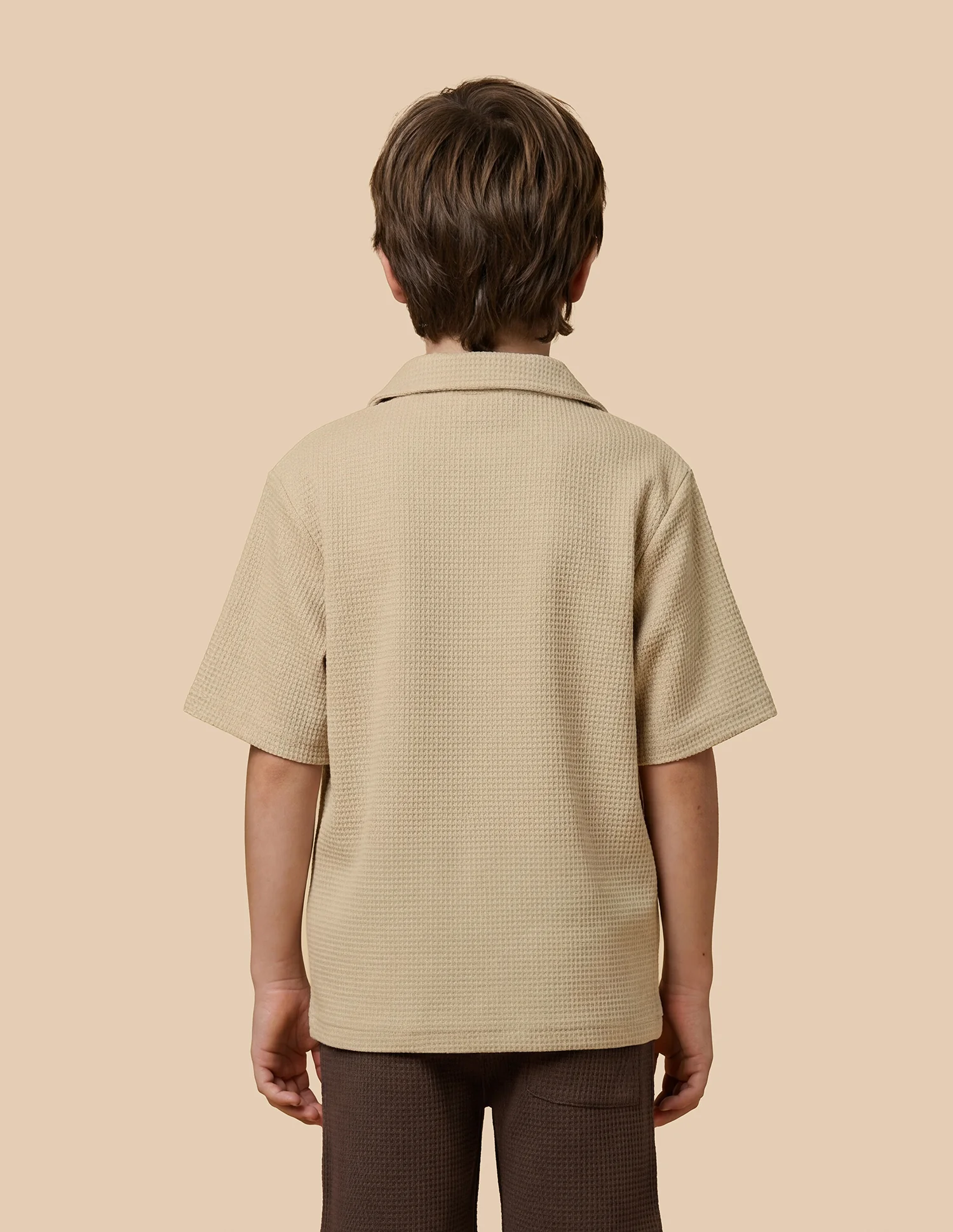 Textured Cuban Knitted Shirt - Image 4