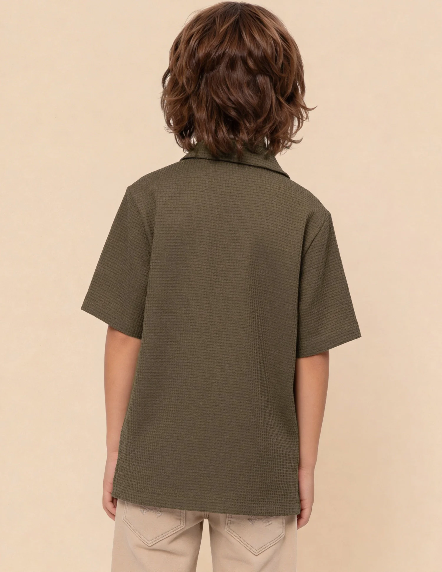 Textured Knitted Shirt - Image 5