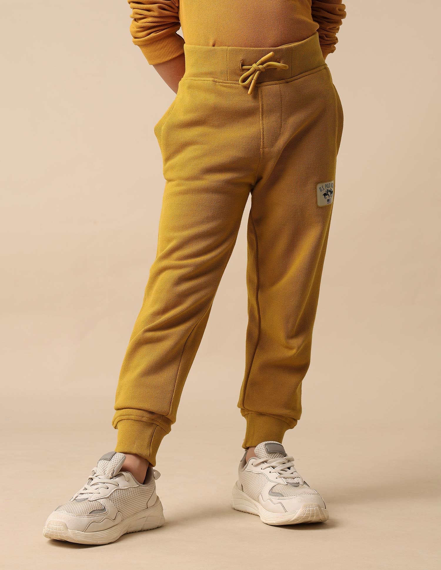 Textured Regular Fit Joggers - Image 10