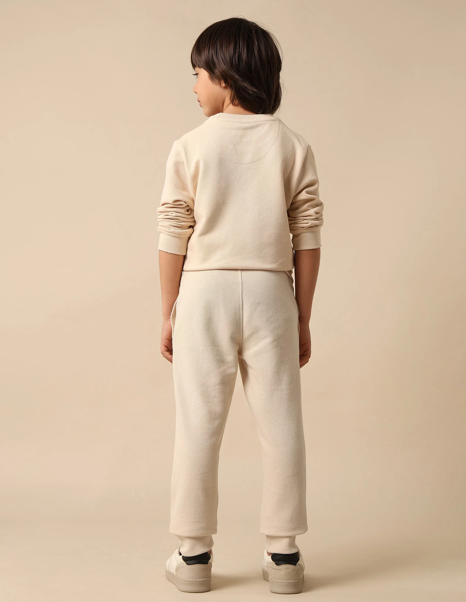 Textured Regular Fit Joggers - Image 5