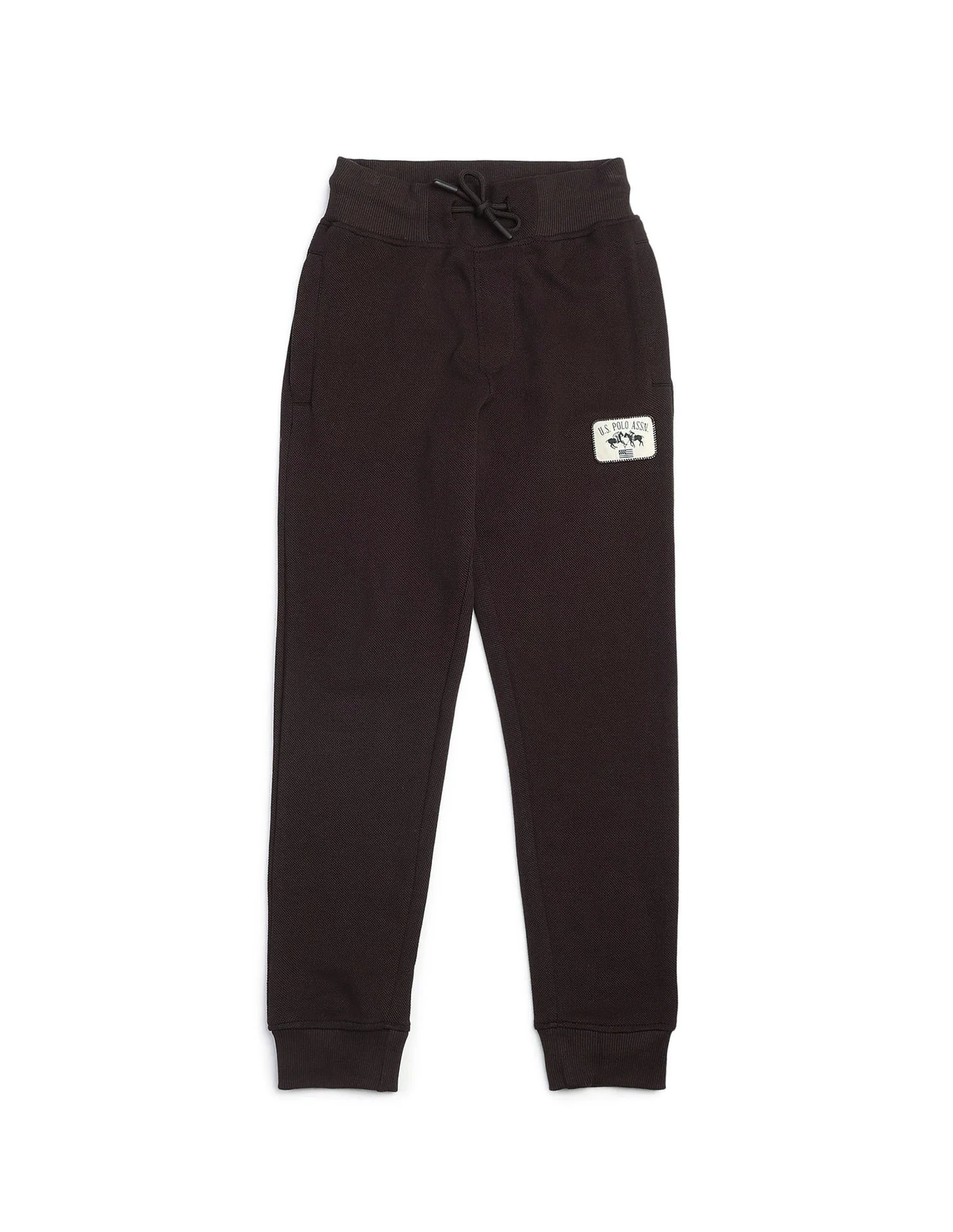 Textured Regular Fit Joggers - Image 8
