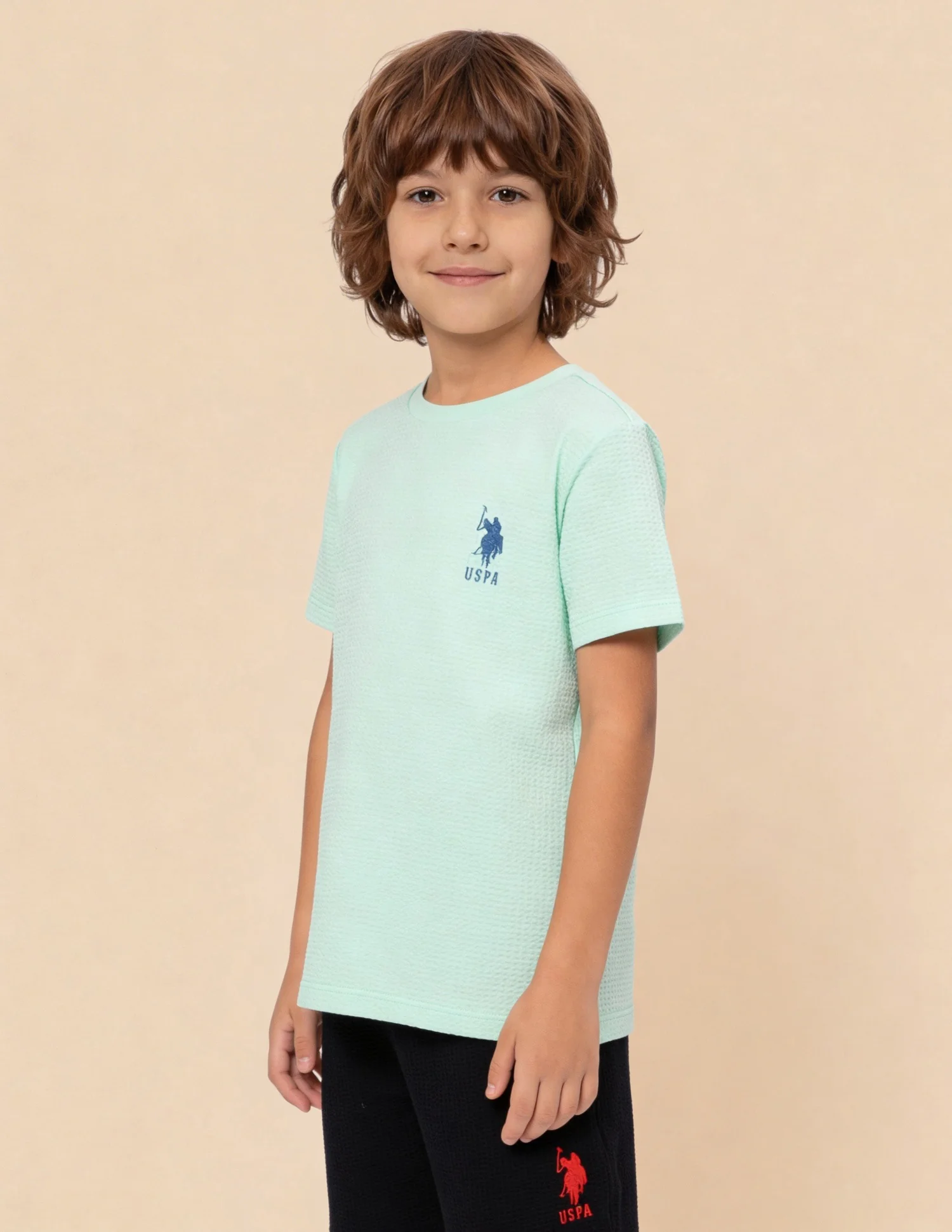Textured Regular Fit T-Shirt - Image 4