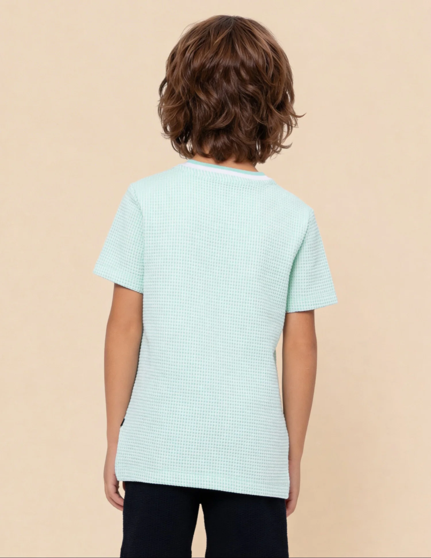 Textured Regular Fit T-Shirt - Image 5