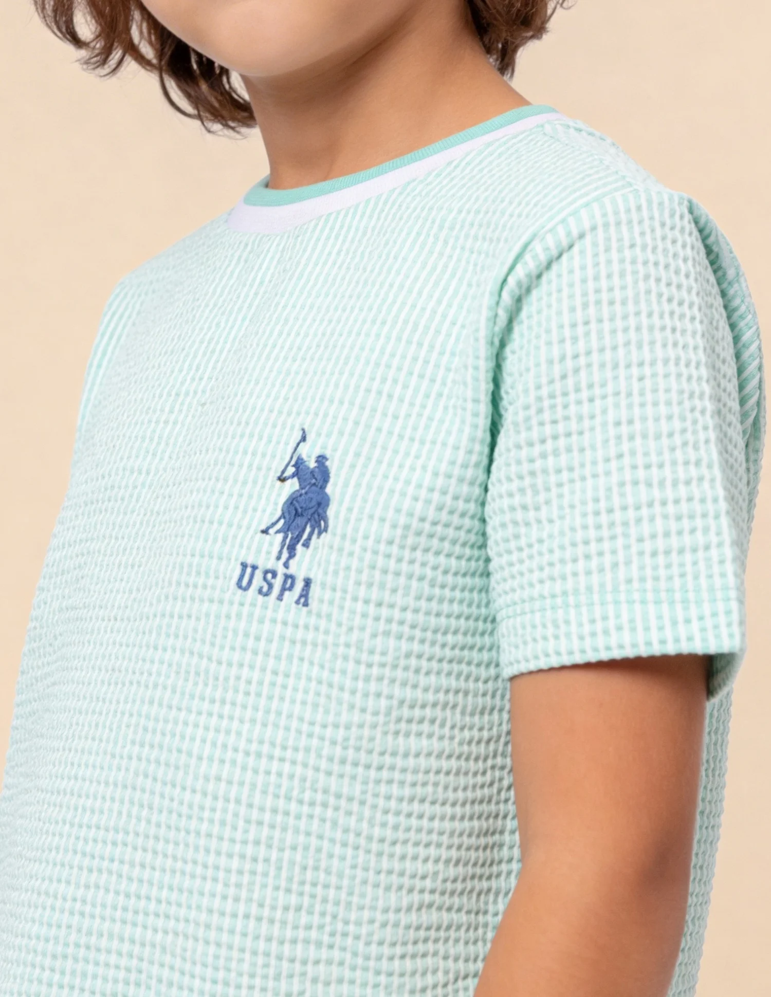 Textured Regular Fit T-Shirt - Image 6