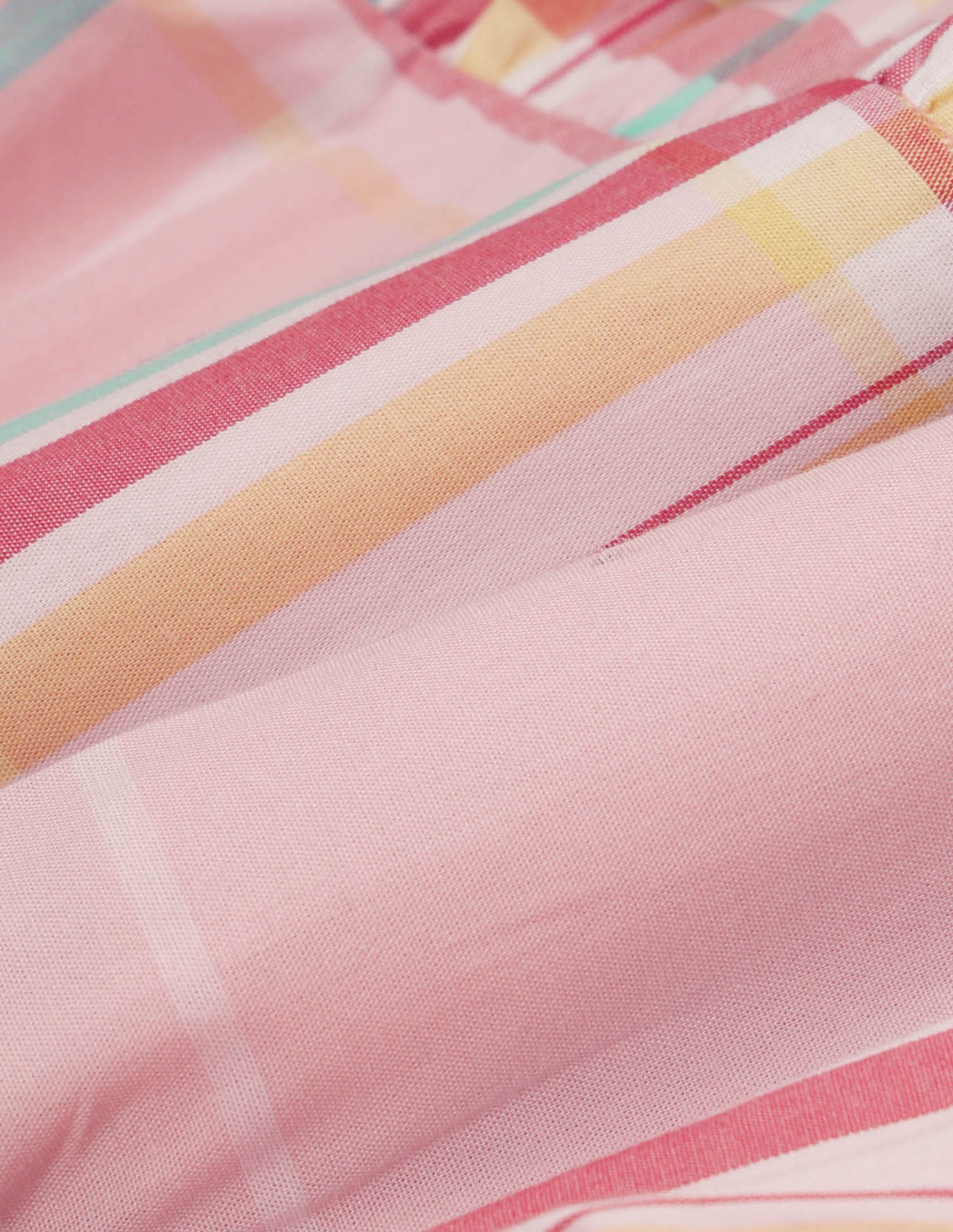 Tiered Checked Flared Dress - Image 2