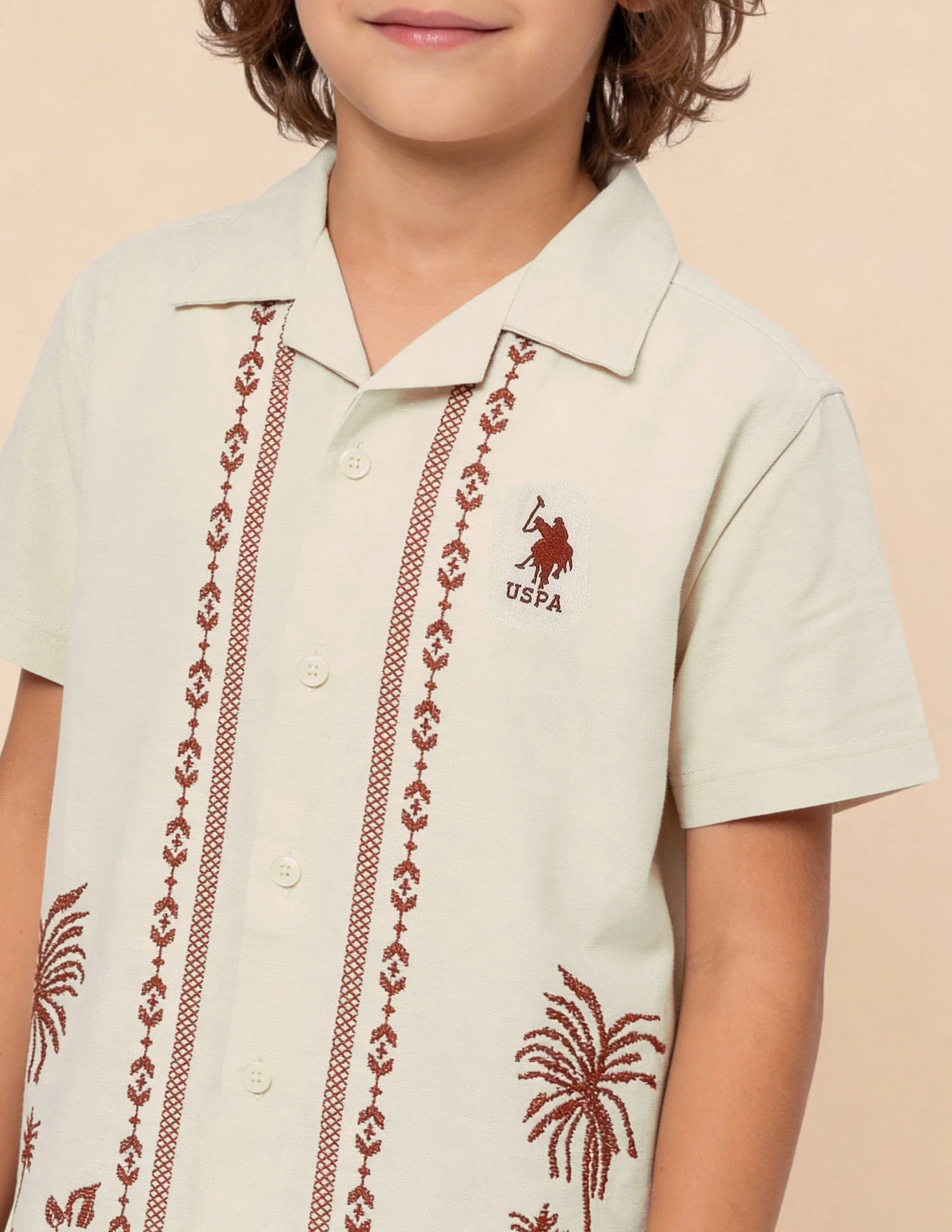 Tropical Printed Regular Fit Shirt - Image 6