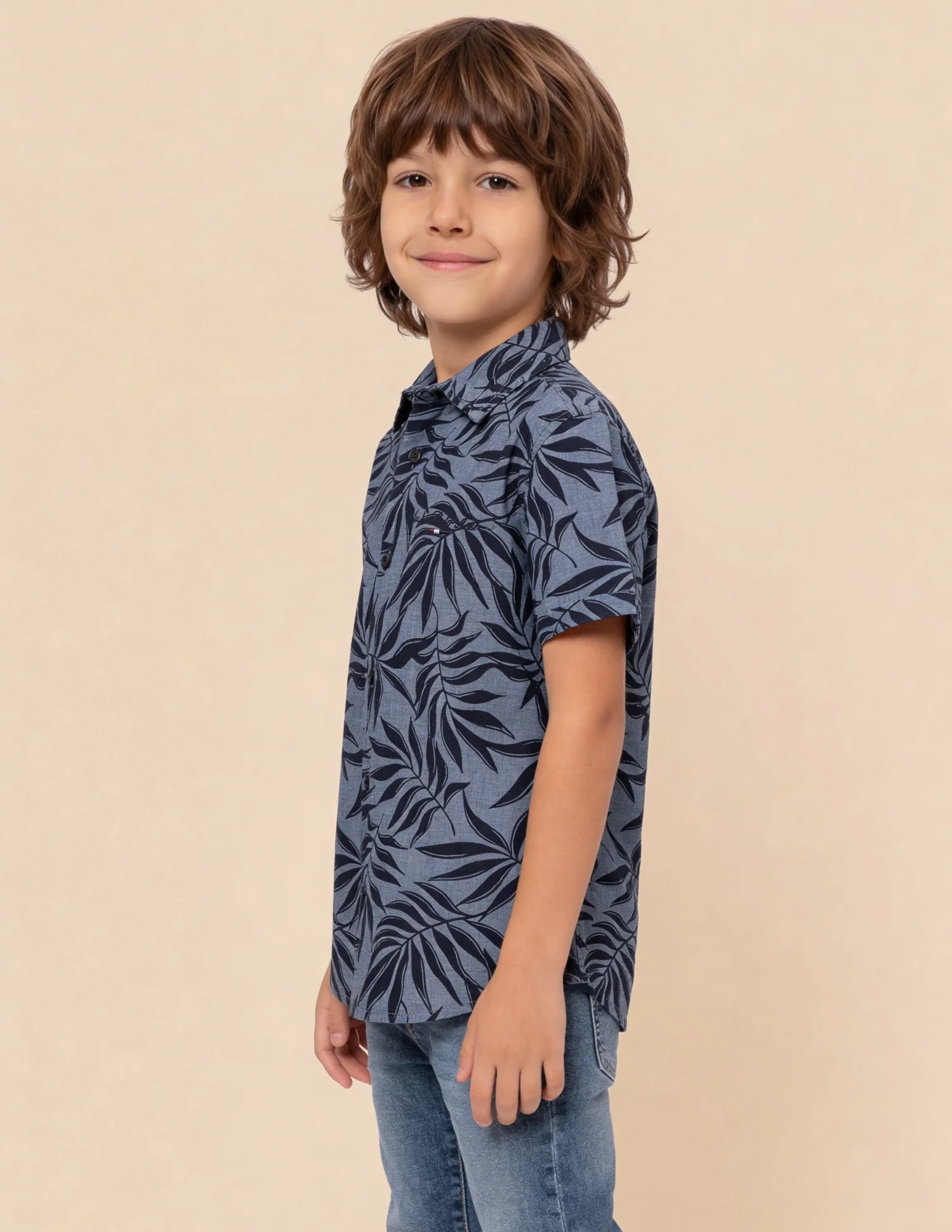 Tropical Printed Regular Fit Shirt - Image 4