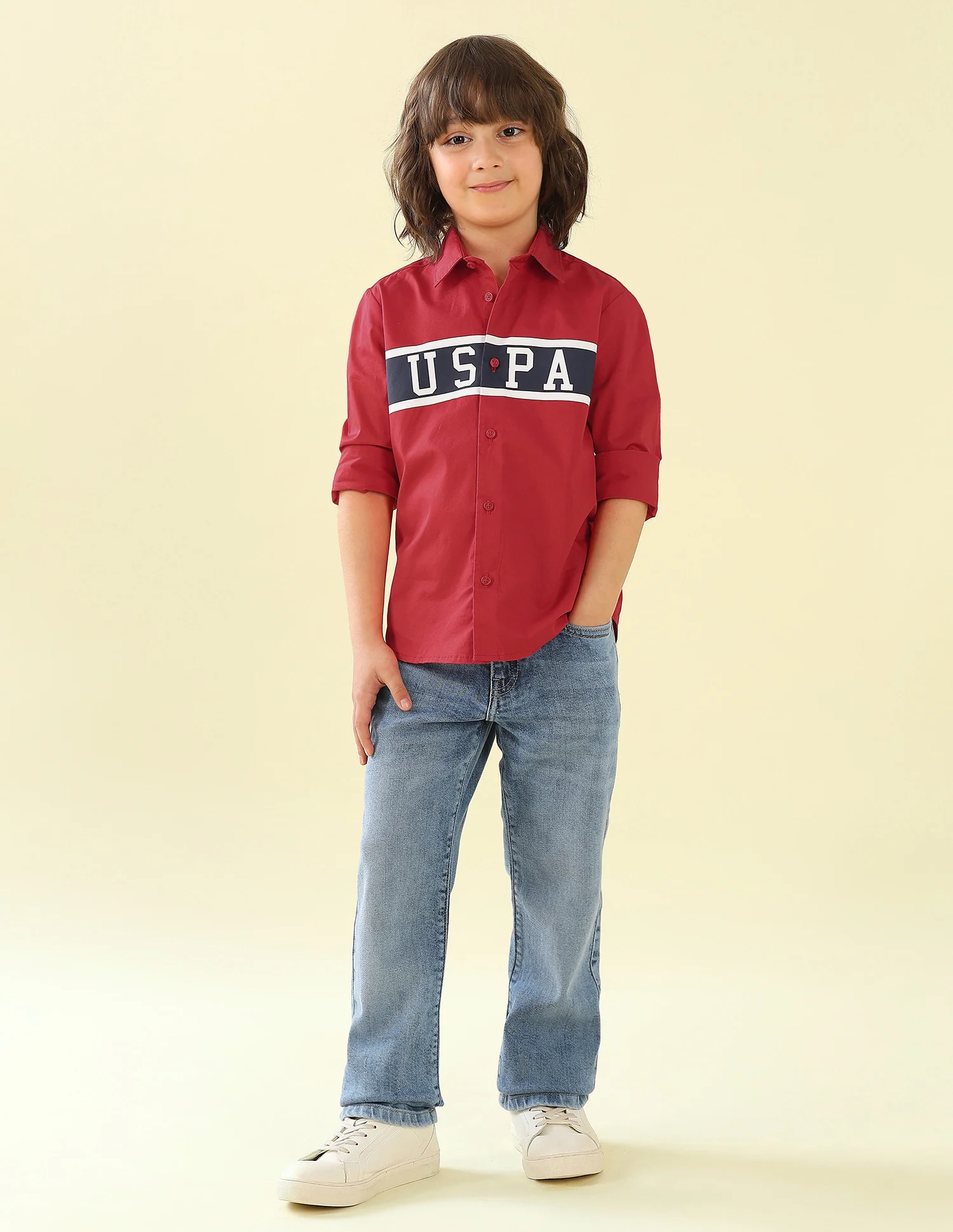Twill Brand Printed Shirt - Image 3