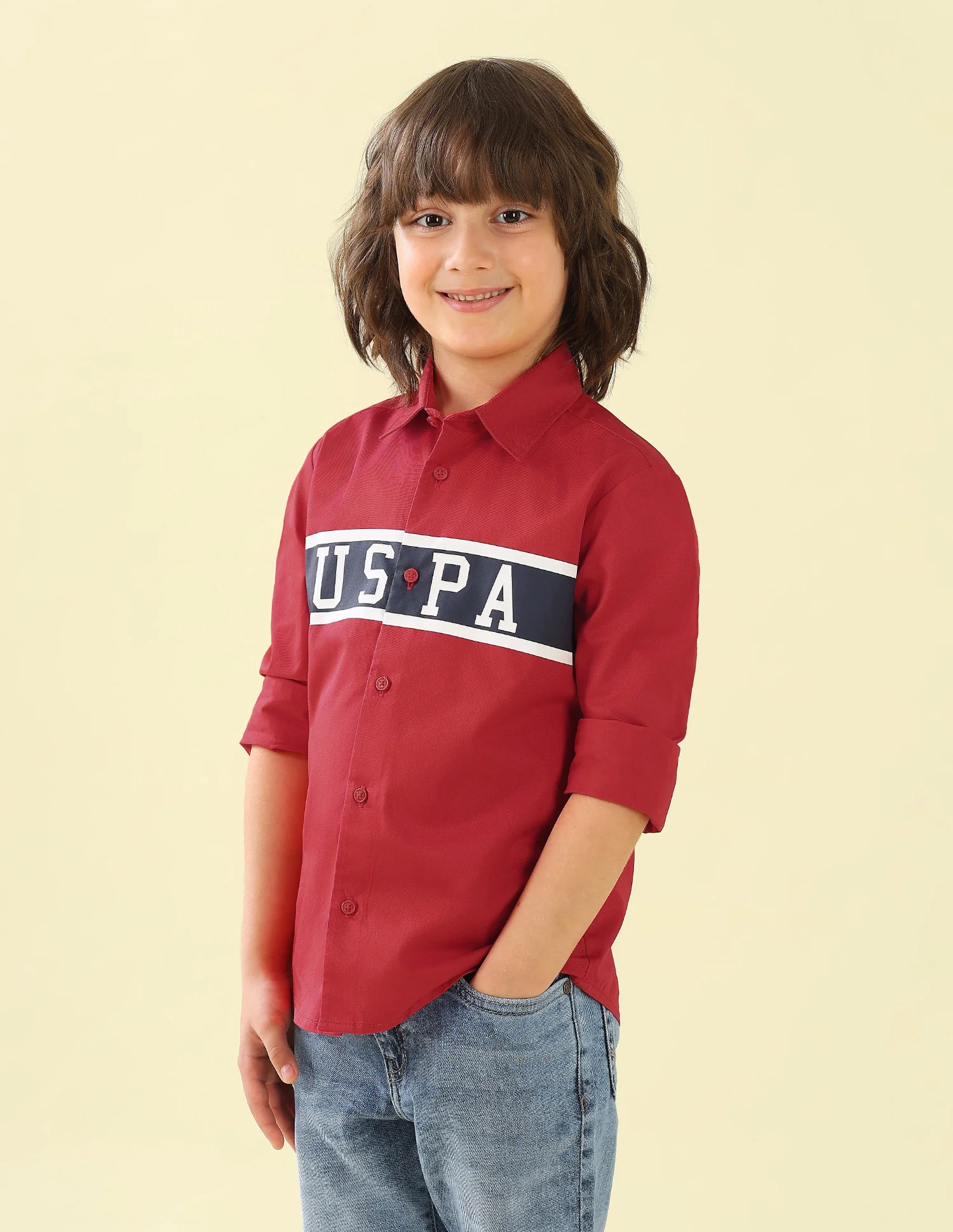Twill Brand Printed Shirt - Image 4