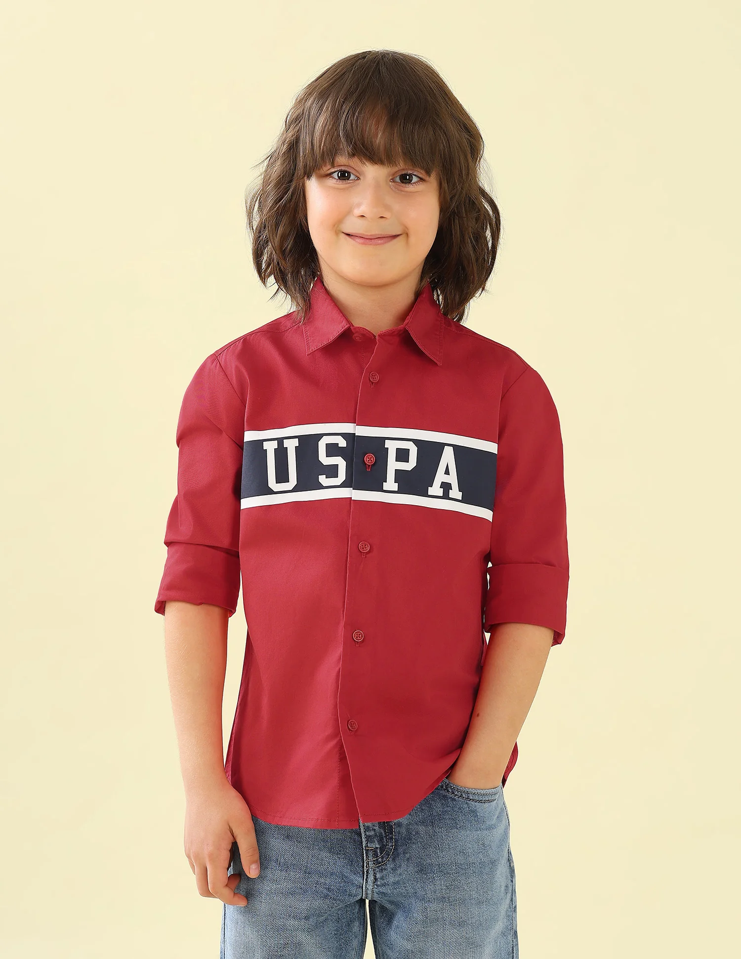 Twill Brand Printed Shirt - Image 6