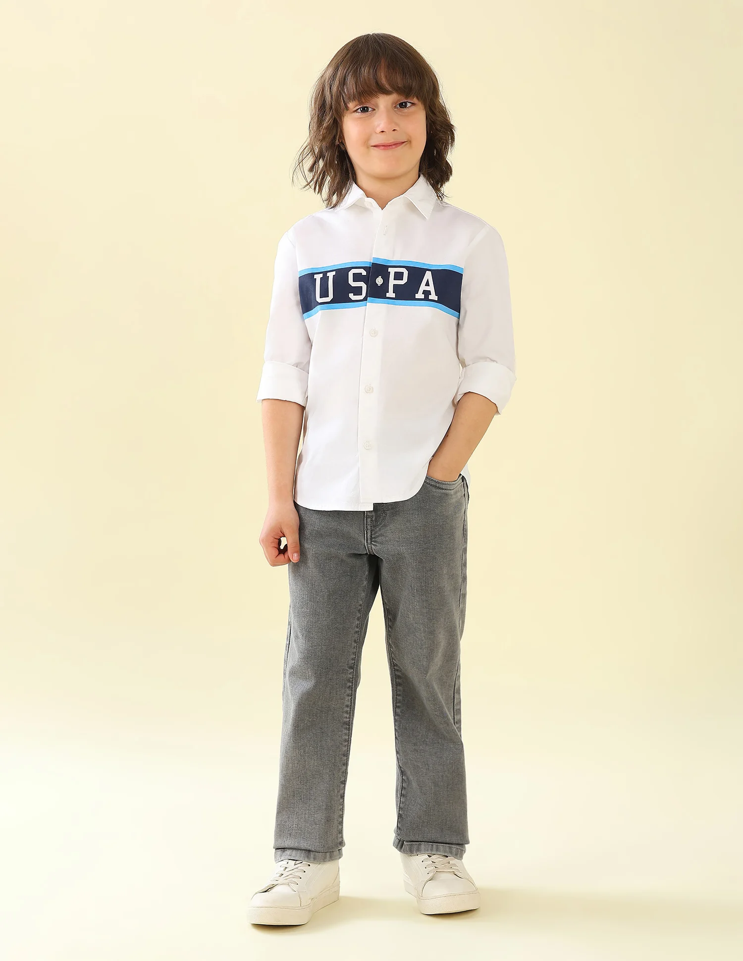 Twill Brand Printed Shirt - Image 3