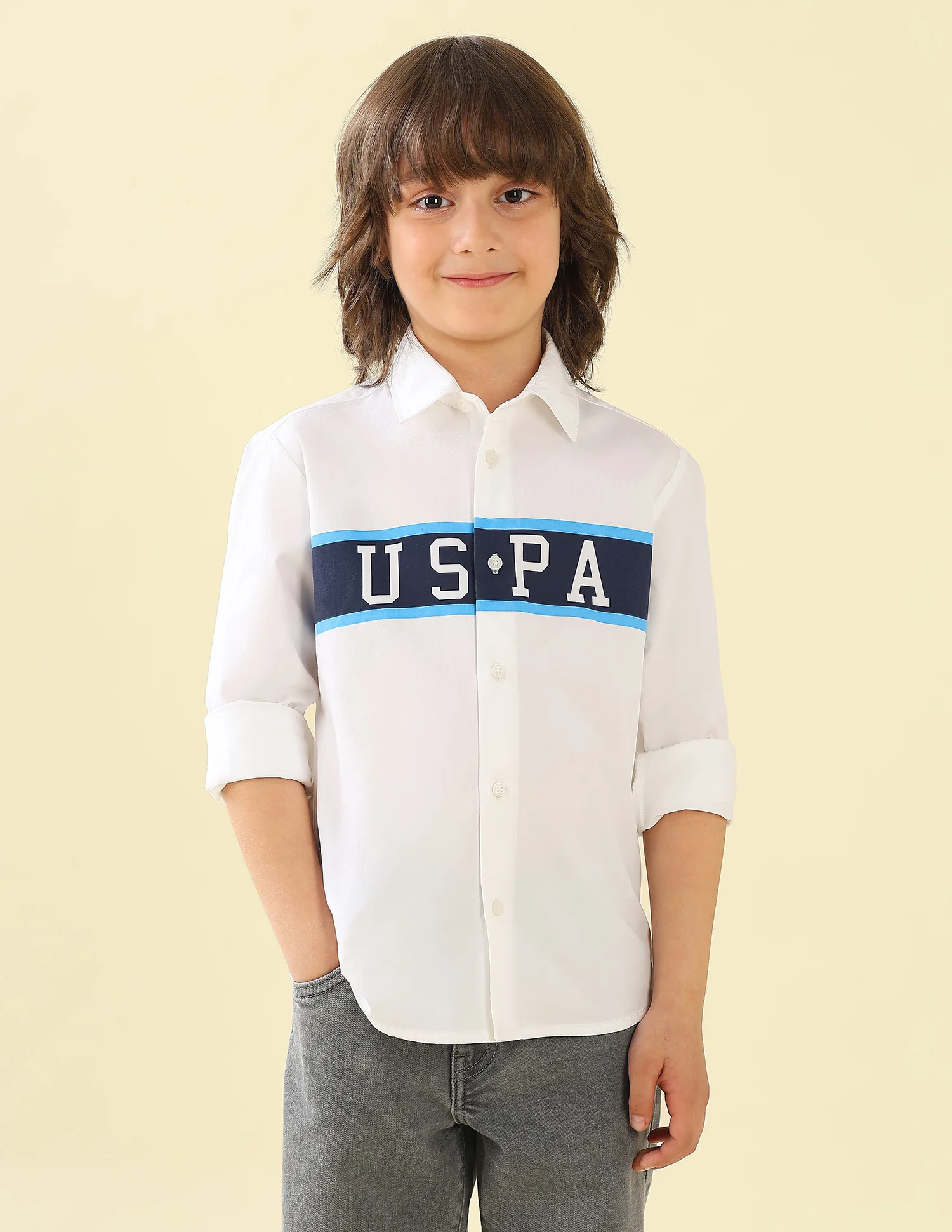 Twill Brand Printed Shirt - Image 6
