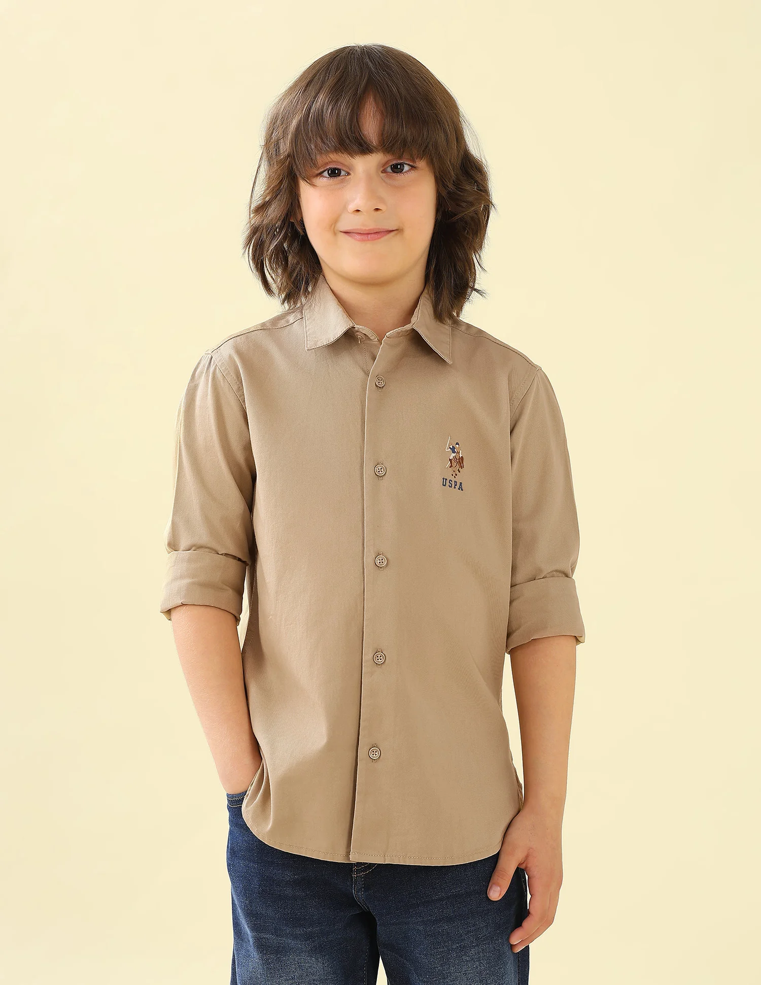Twill Graphic Brand Printed Shirt - Image 5