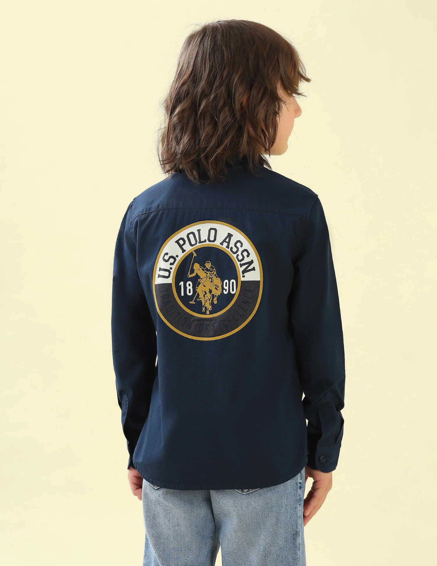 Twill Graphic Brand Printed Shirt - Image 5