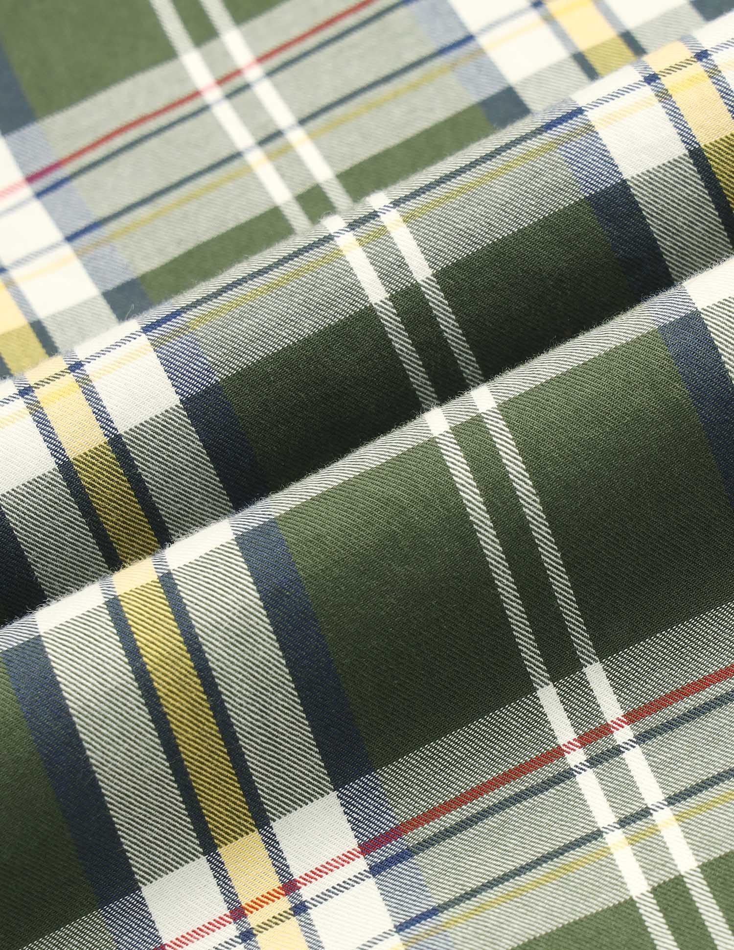 Twill Plaid Checked Shirt - Image 2