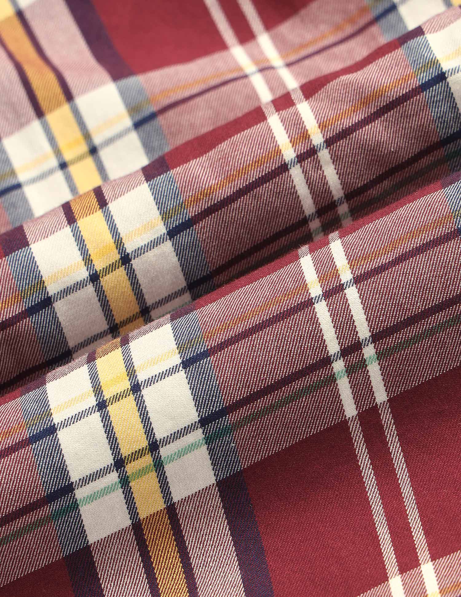 Twill Plaid Checked Shirt - Image 2
