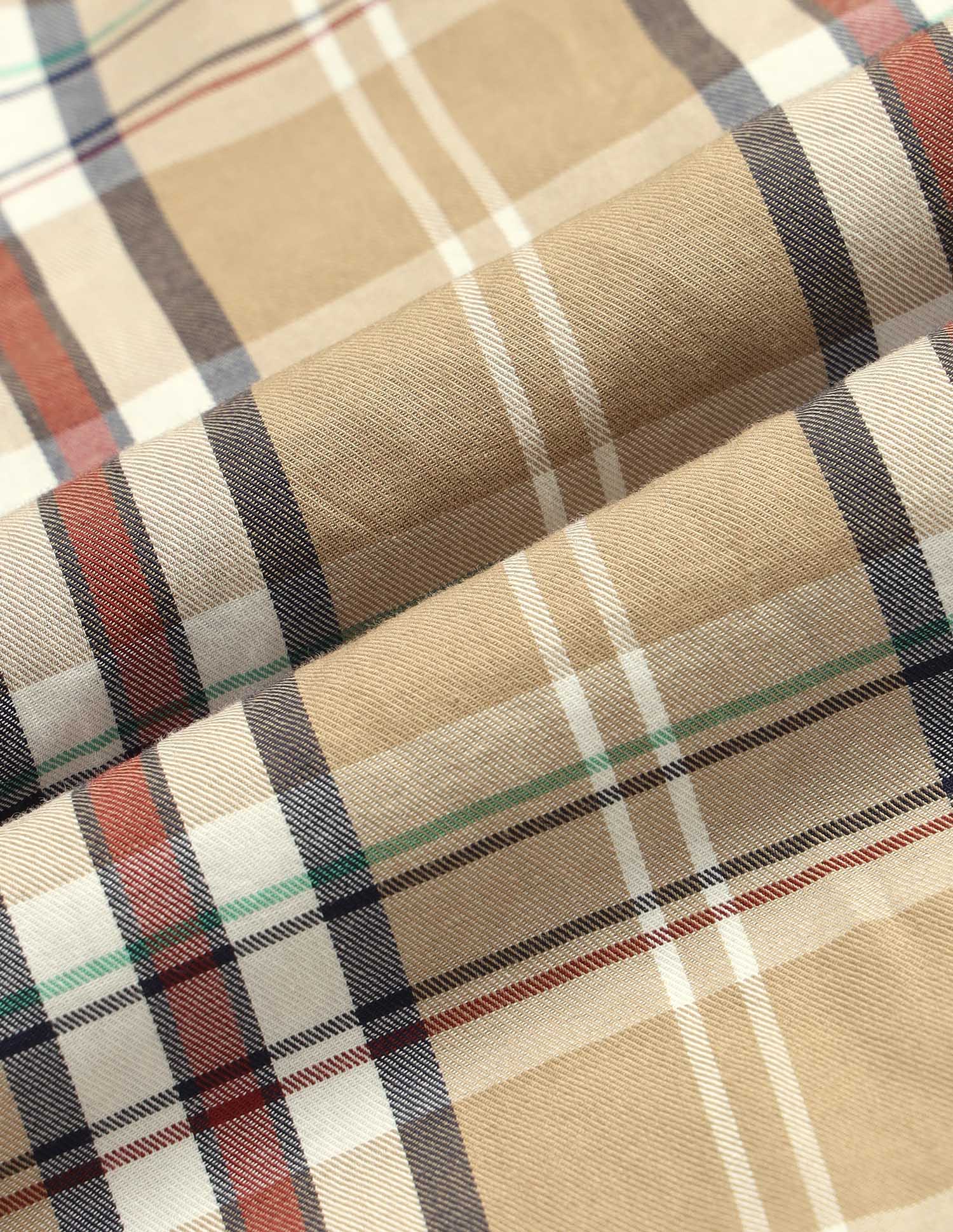 Twill Plaid Checked Shirt - Image 2