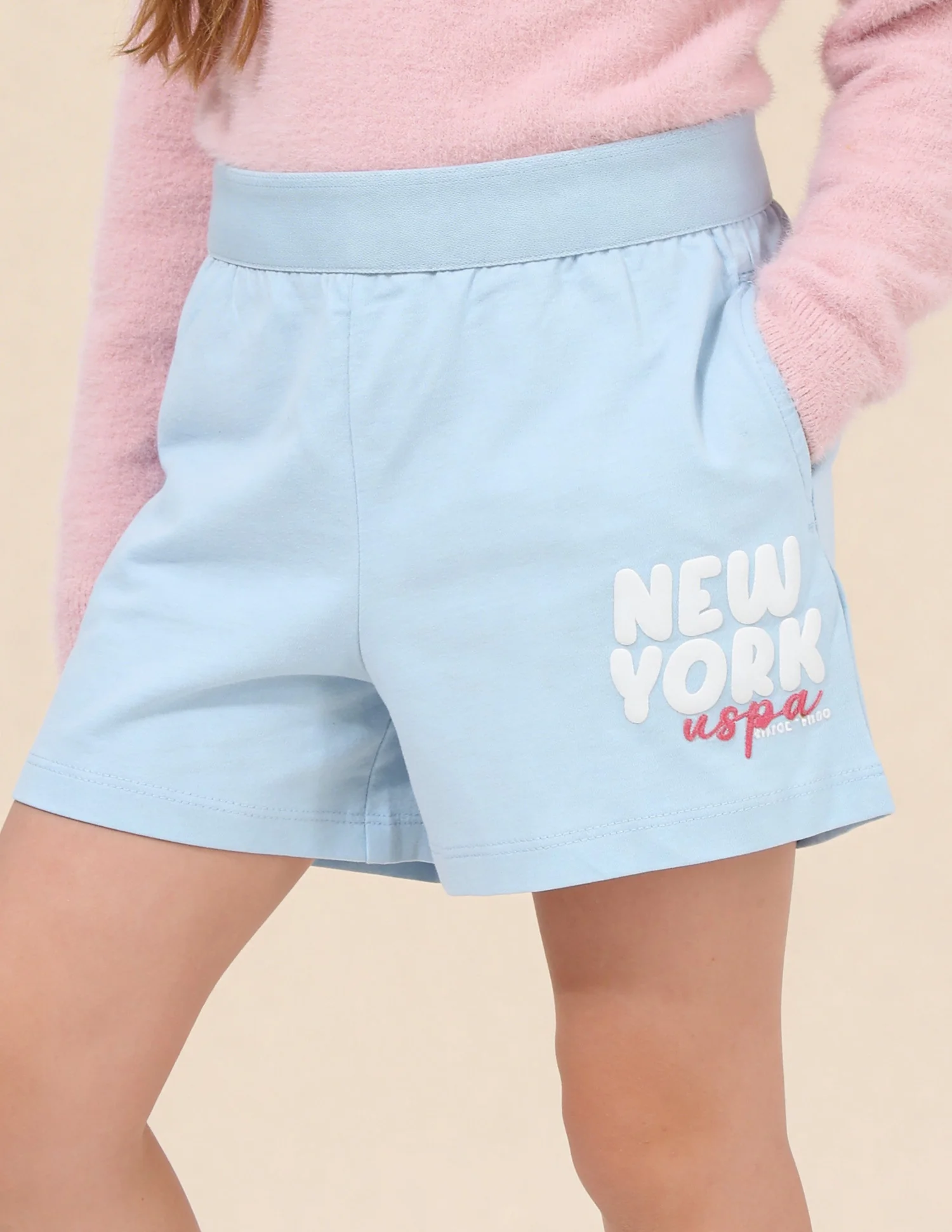Typographic Comfort Fit Shorts - Image 5