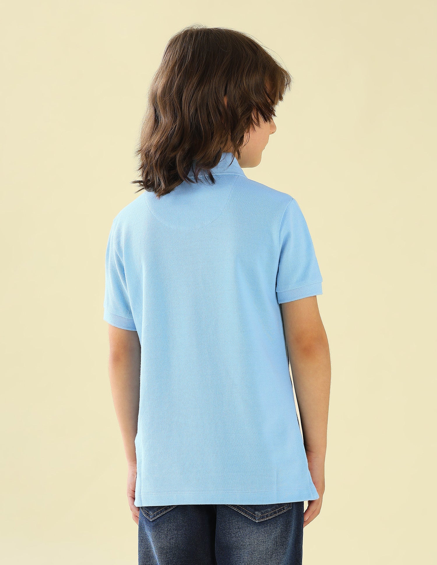 Vertical Striped Regular Fit Polo Shirt - Image 5