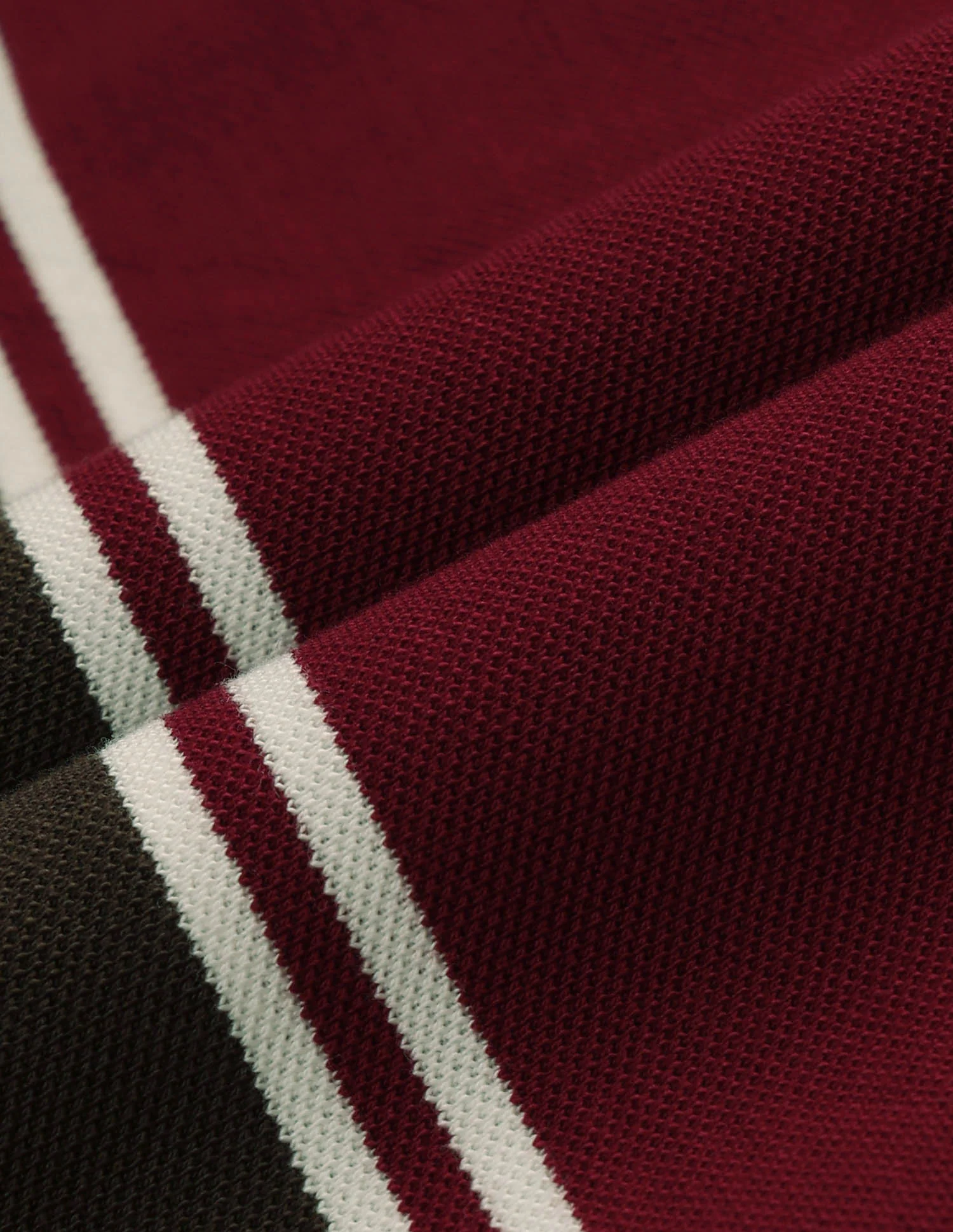 Vertical Striped Regular Fit Polo Shirt - Image 2
