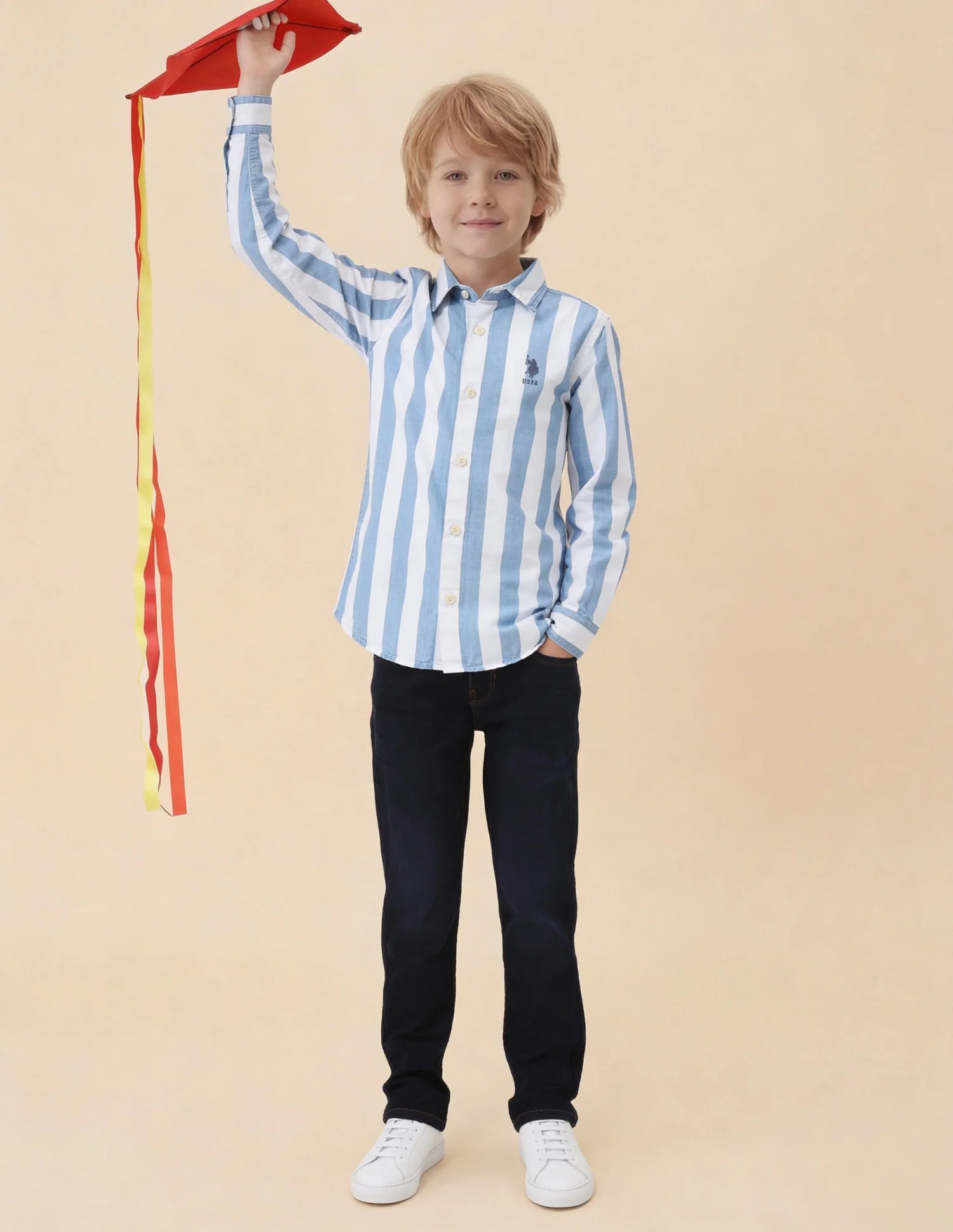 Vertical Striped Regular Fit Shirt