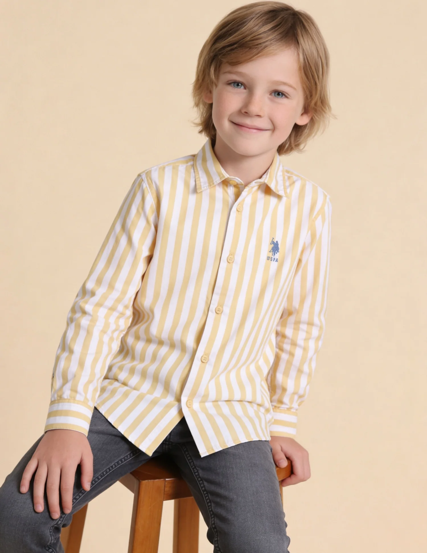 Vertical Striped Regular Fit Shirt