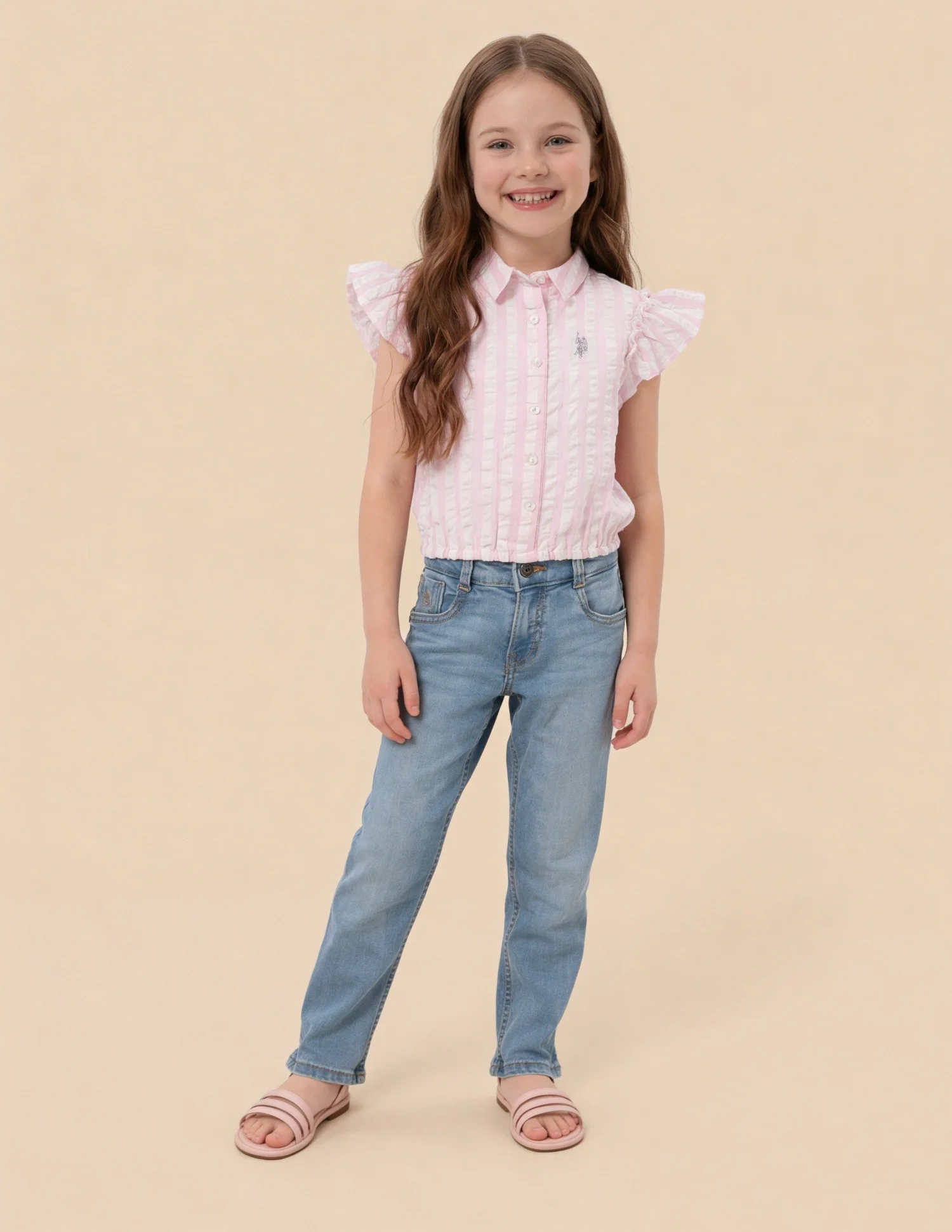 Vertical Striped Regular Fit Top - Image 3
