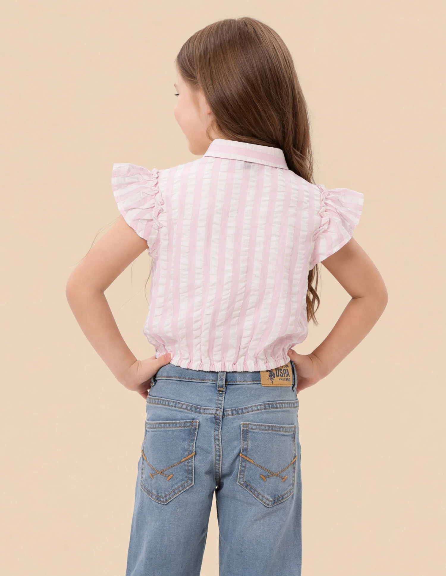 Vertical Striped Regular Fit Top - Image 5