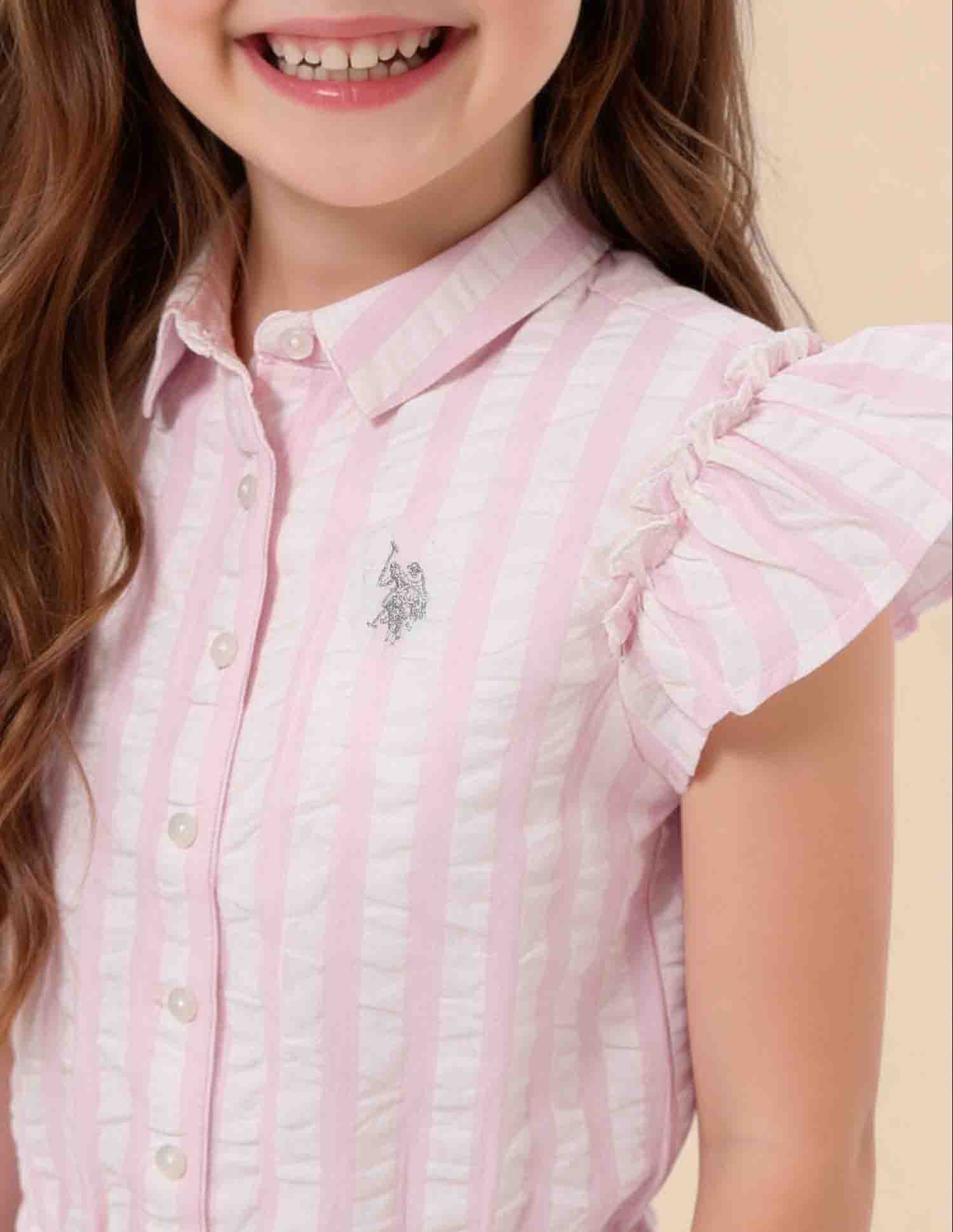 Vertical Striped Regular Fit Top - Image 6