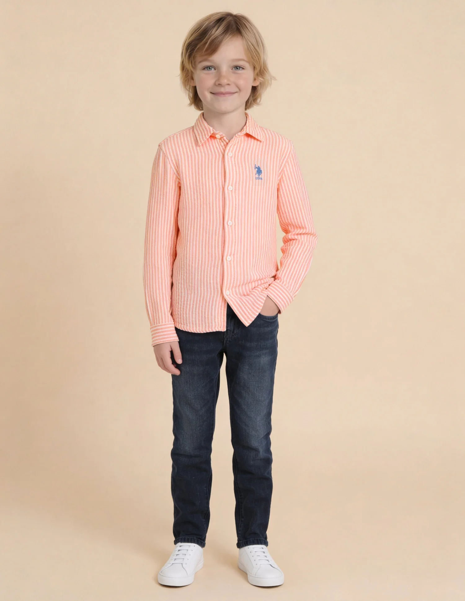 Vertical Striped Seersucker Shirt - Image 3
