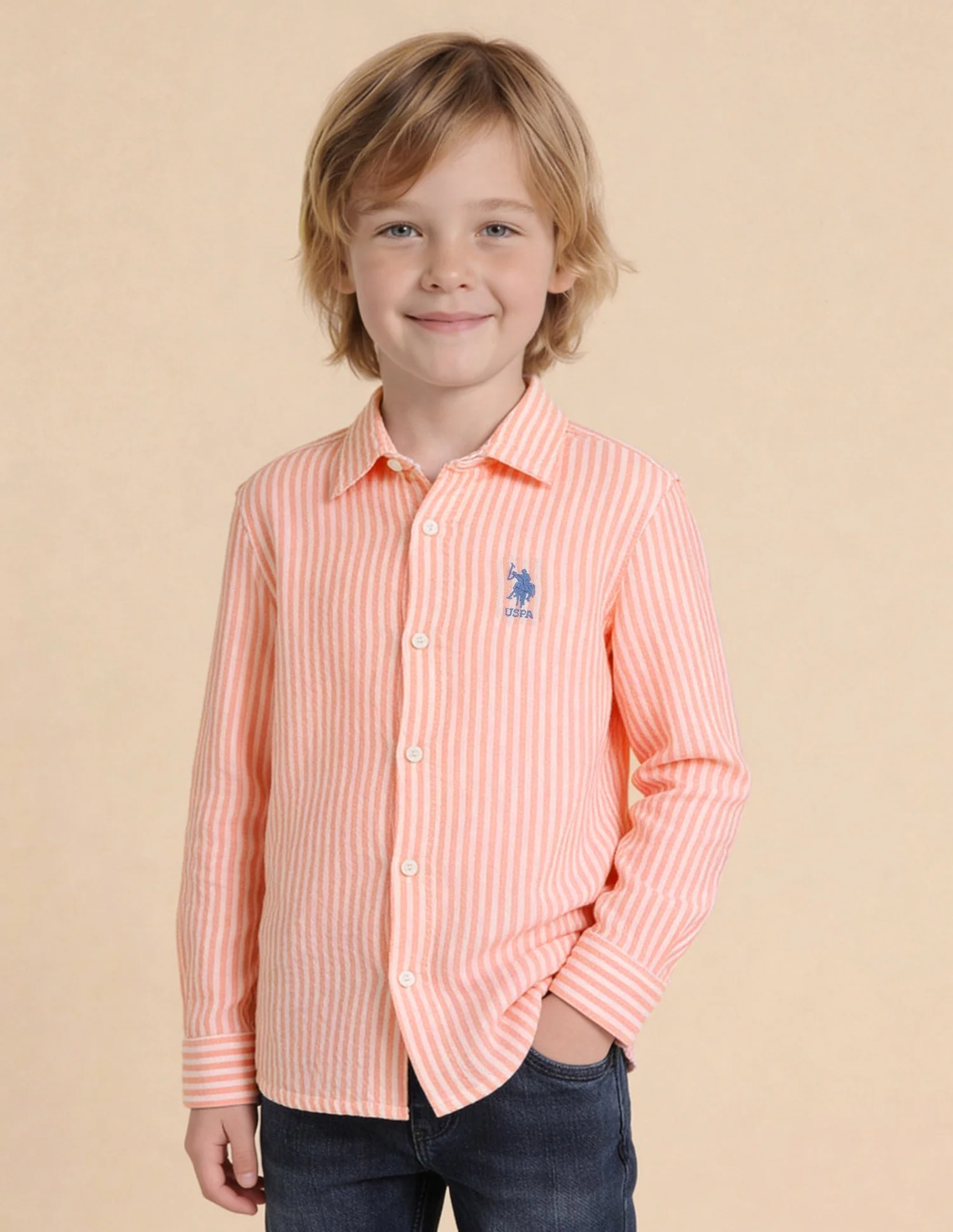Vertical Striped Seersucker Shirt - Image 4