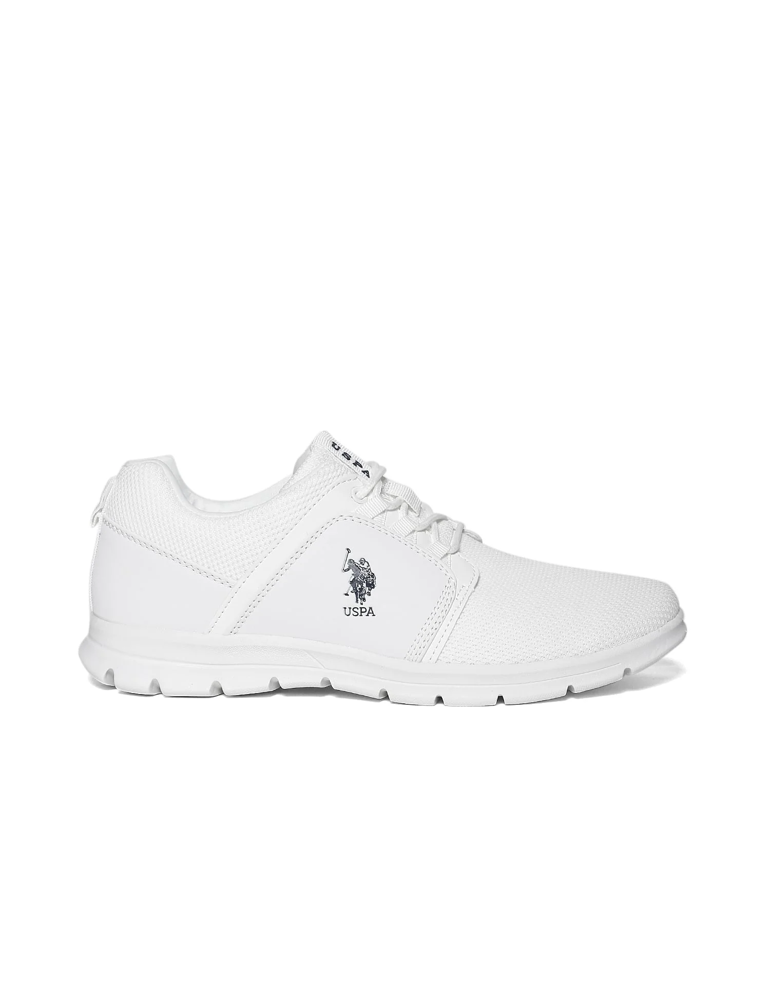 Men Knit Upper Panelled Iro Sneakers - Image 3