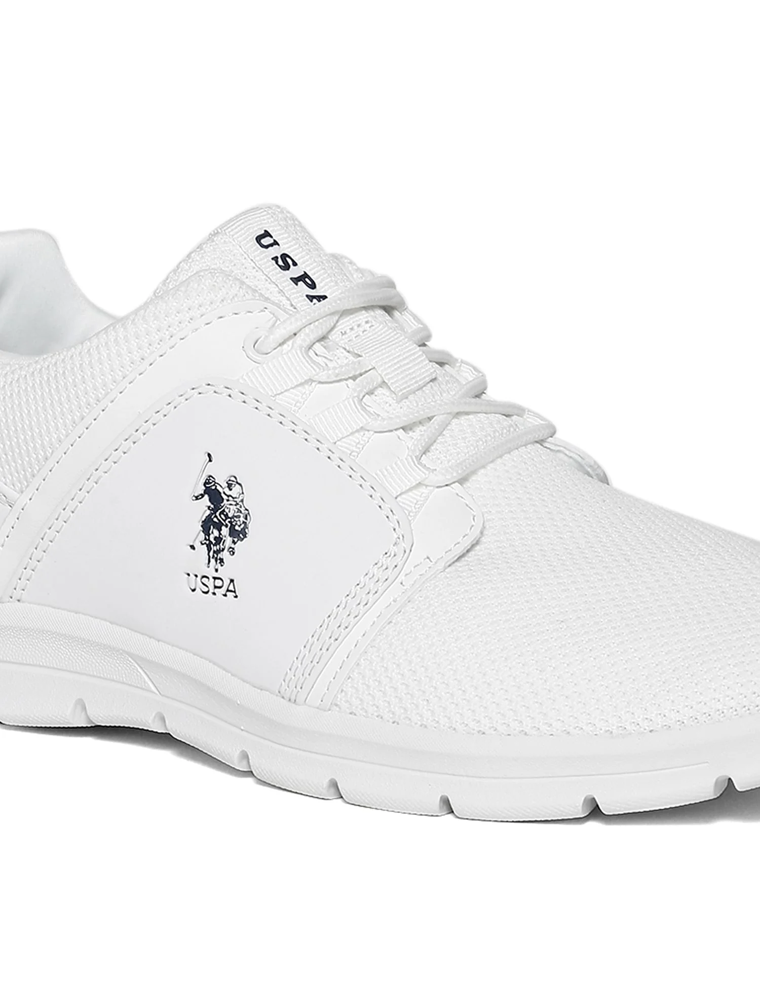 Men Knit Upper Panelled Iro Sneakers - Image 5