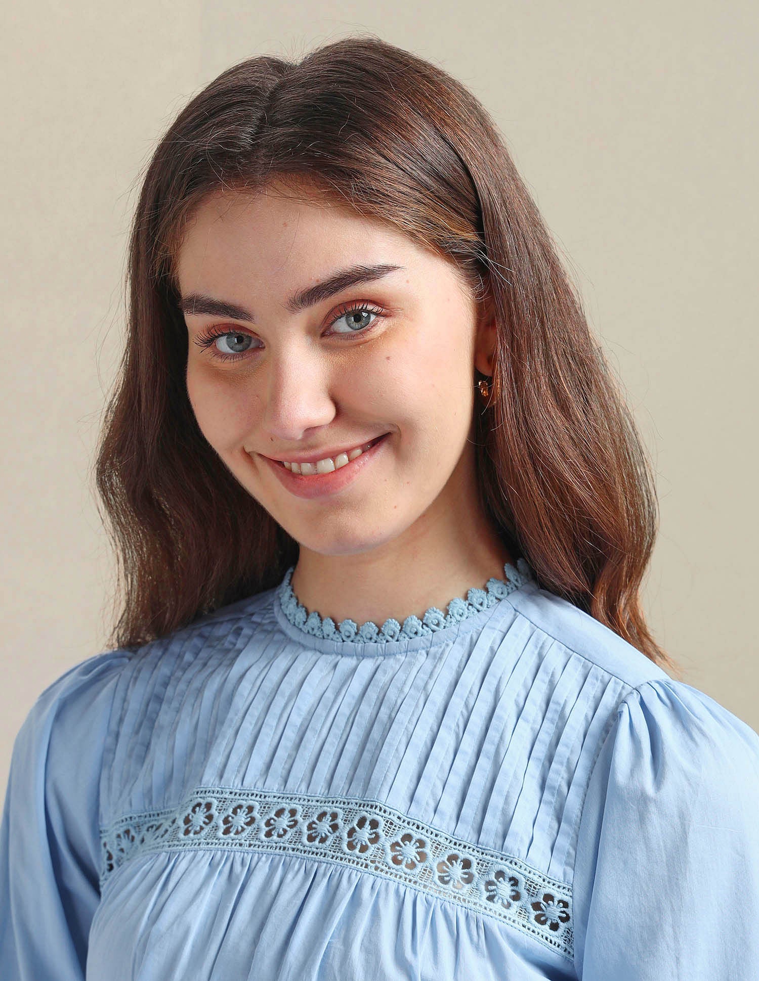 Lace Detail Cotton Top - Image 7